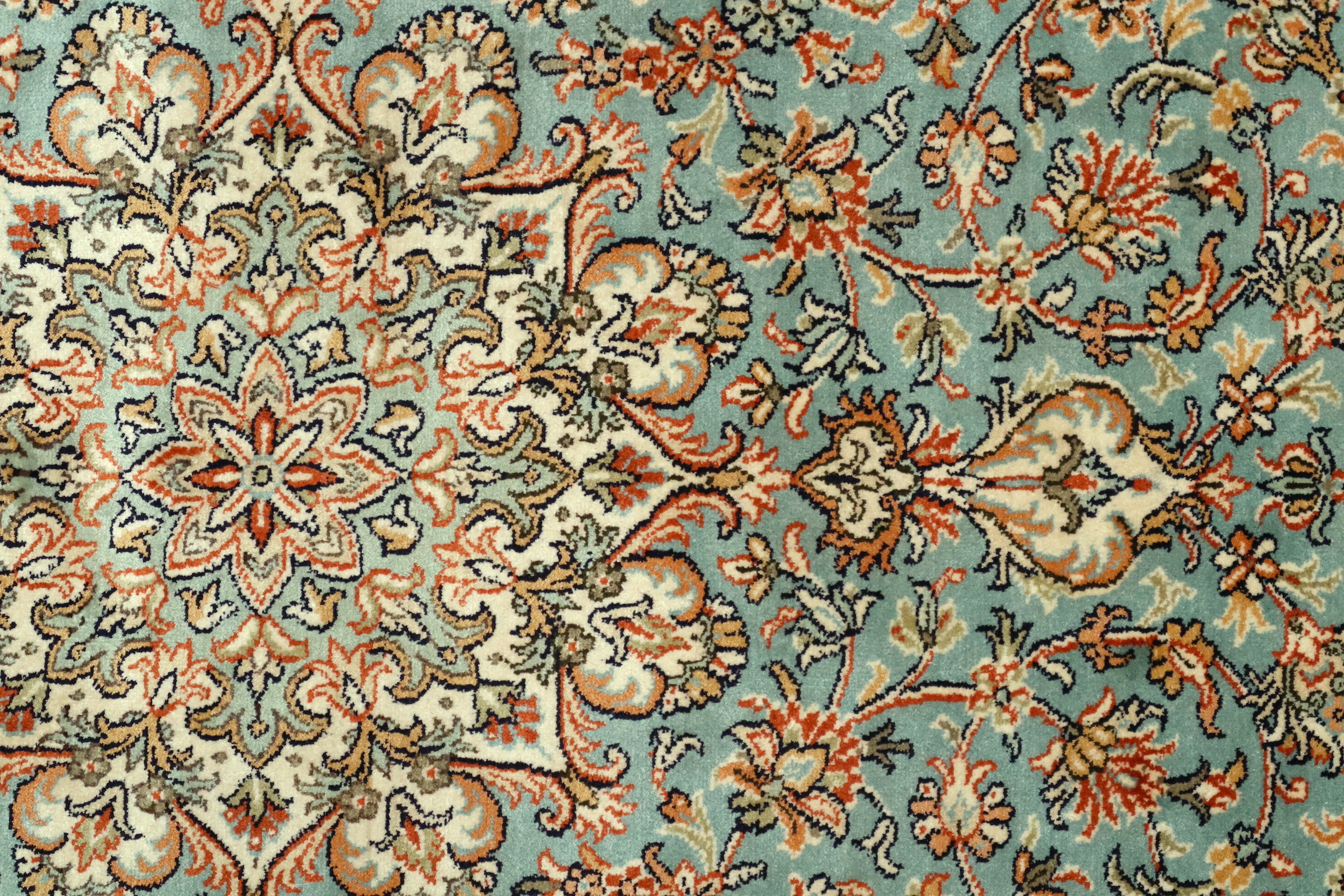 Kashmiri Silk Rug KSK018099 186 x 125
