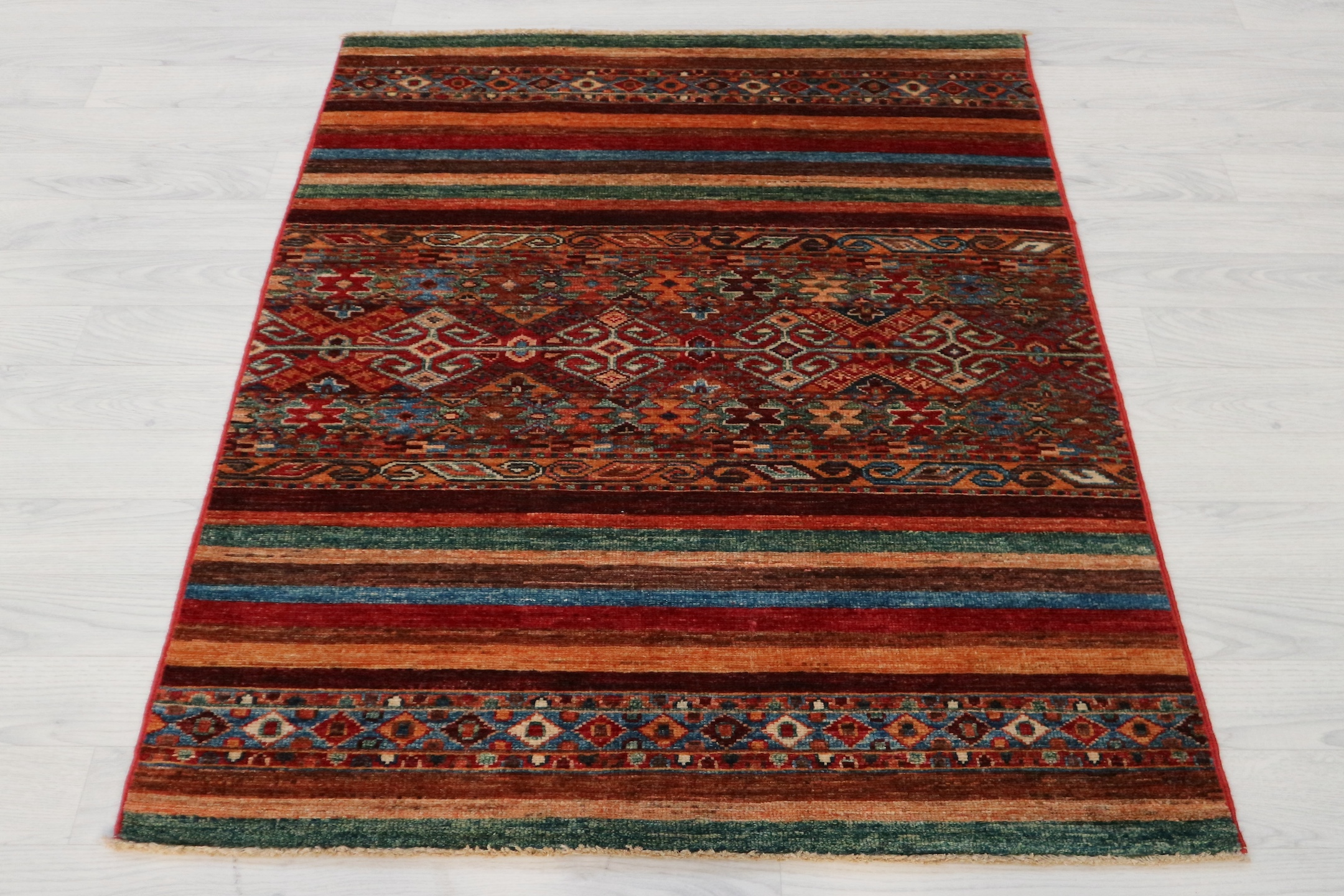 Fine Afghan Nomad Rug ANO011FIN 126x80