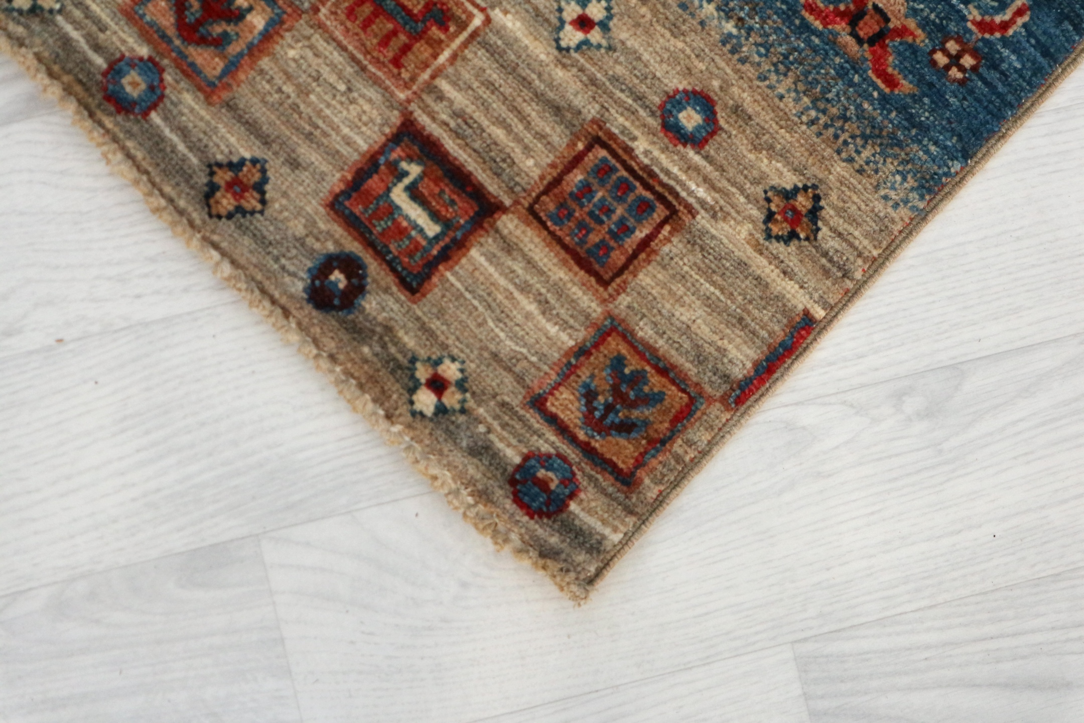 Fine Afghan Nomad Rug ANO047FIN 292x79