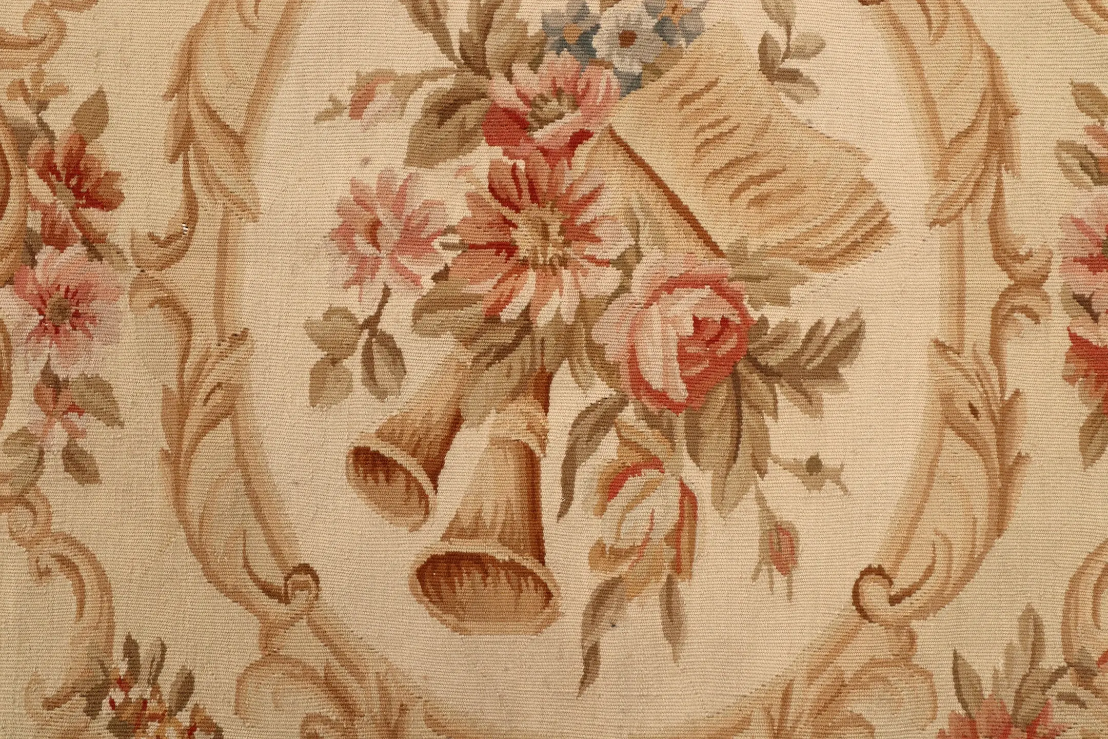 Chinese Aubusson Needlepoint Rug CAU018850 186 x 124