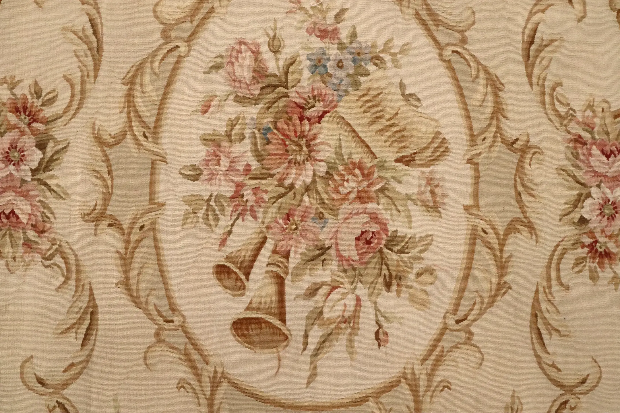 Chinese Aubusson Needlepoint Rug CAU022850 283 x 183
