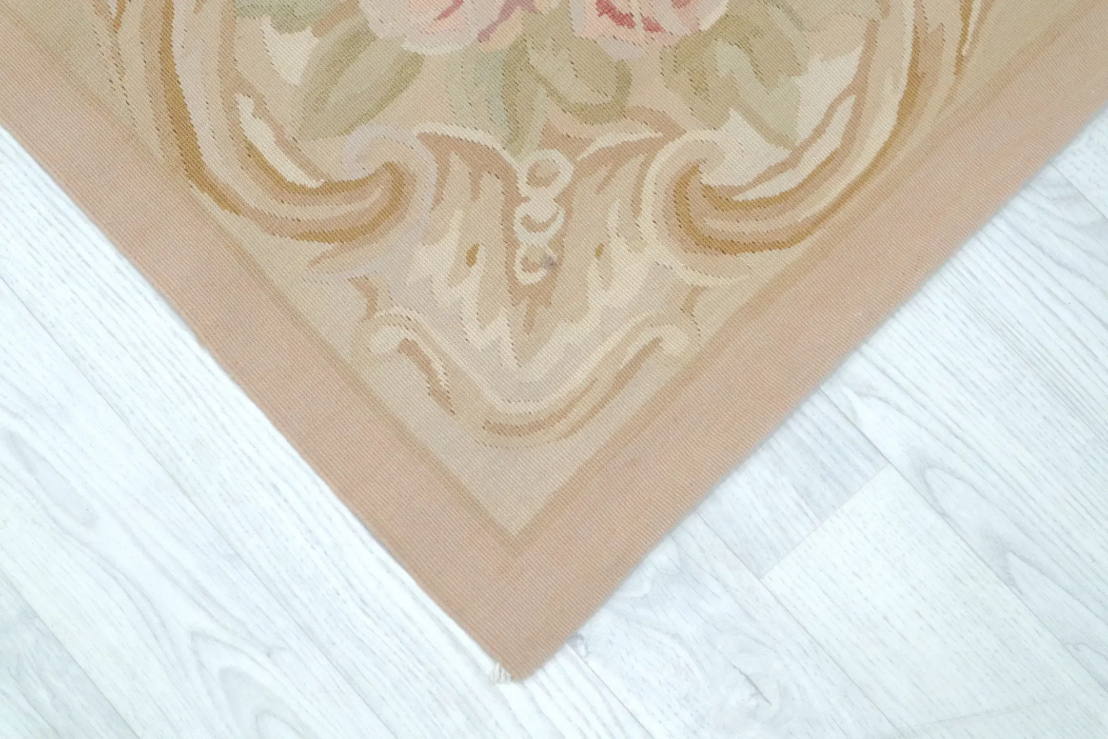 Chinese Aubusson Needlepoint Rug CAU028310 375 x 275
