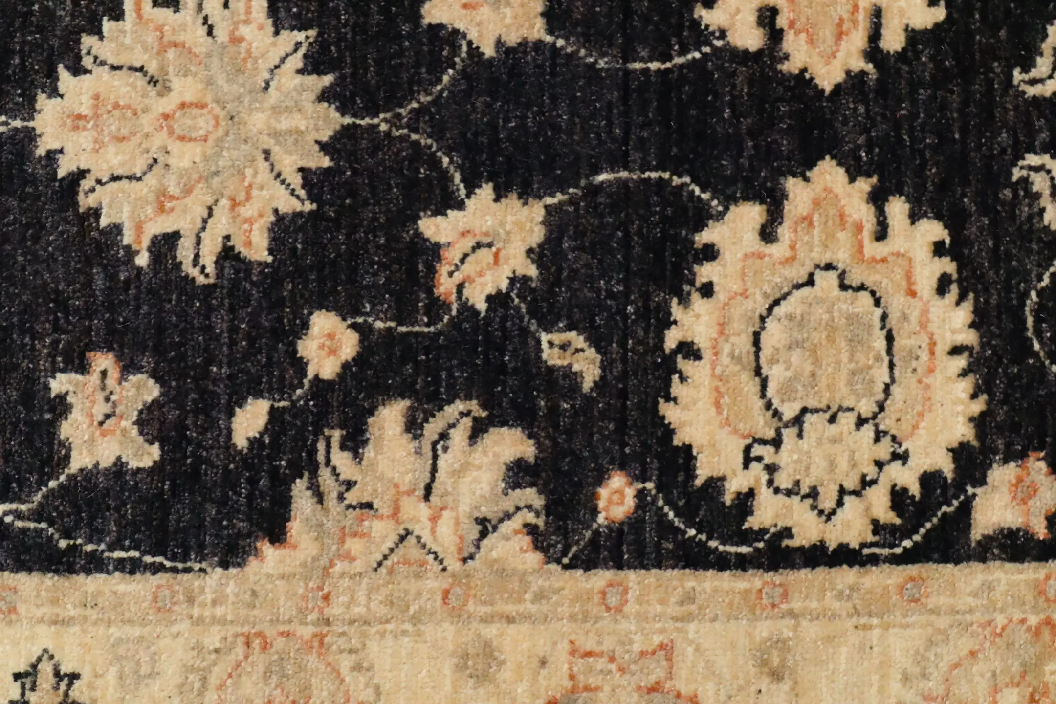 Afghan Veg Dye Rug AVE044073 240 x 83