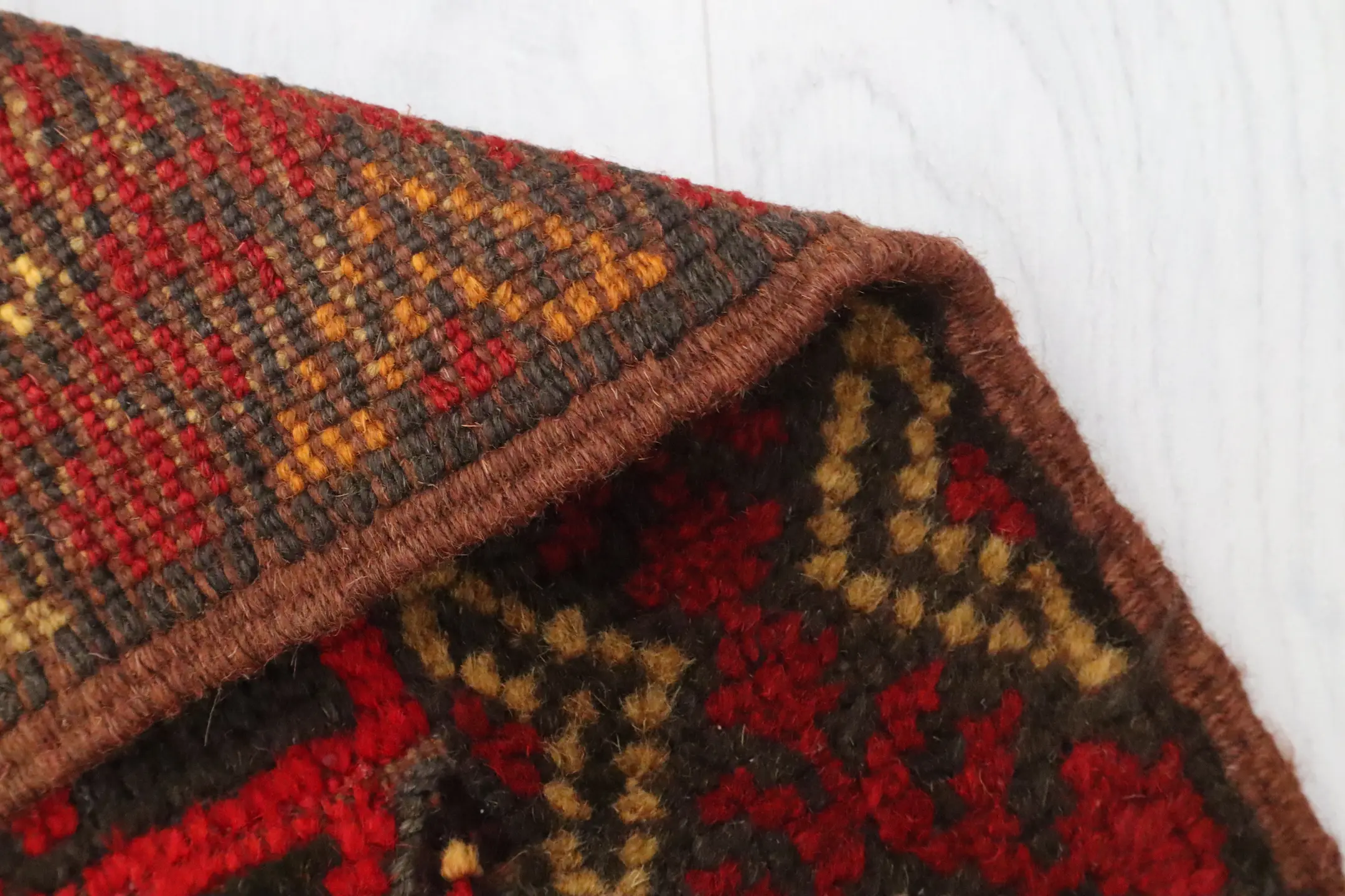 Afghan Mushwani Rug AMU048000 347 X 68