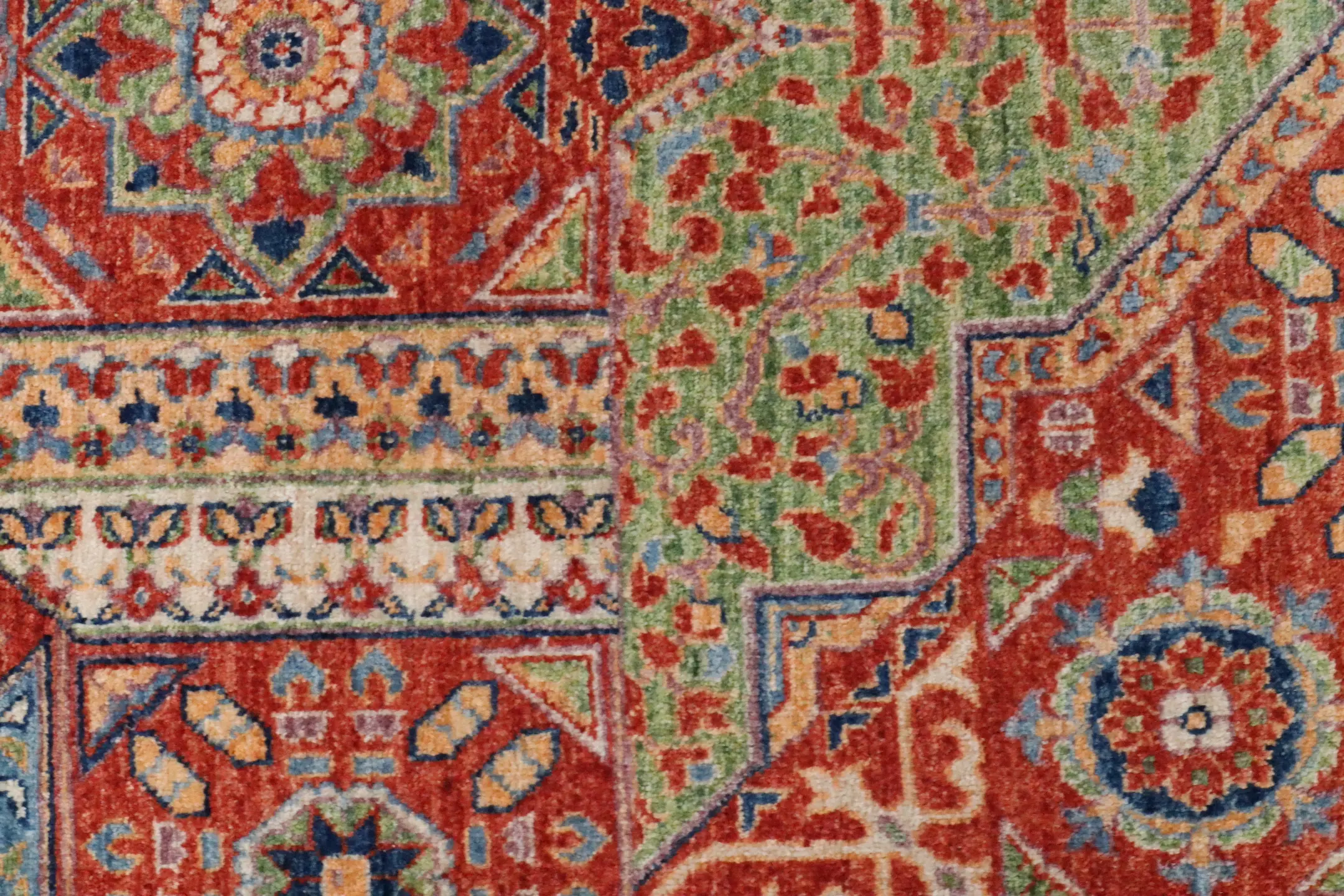 Fine Afghan Mamluk Rug ASM027L00 334 X 243