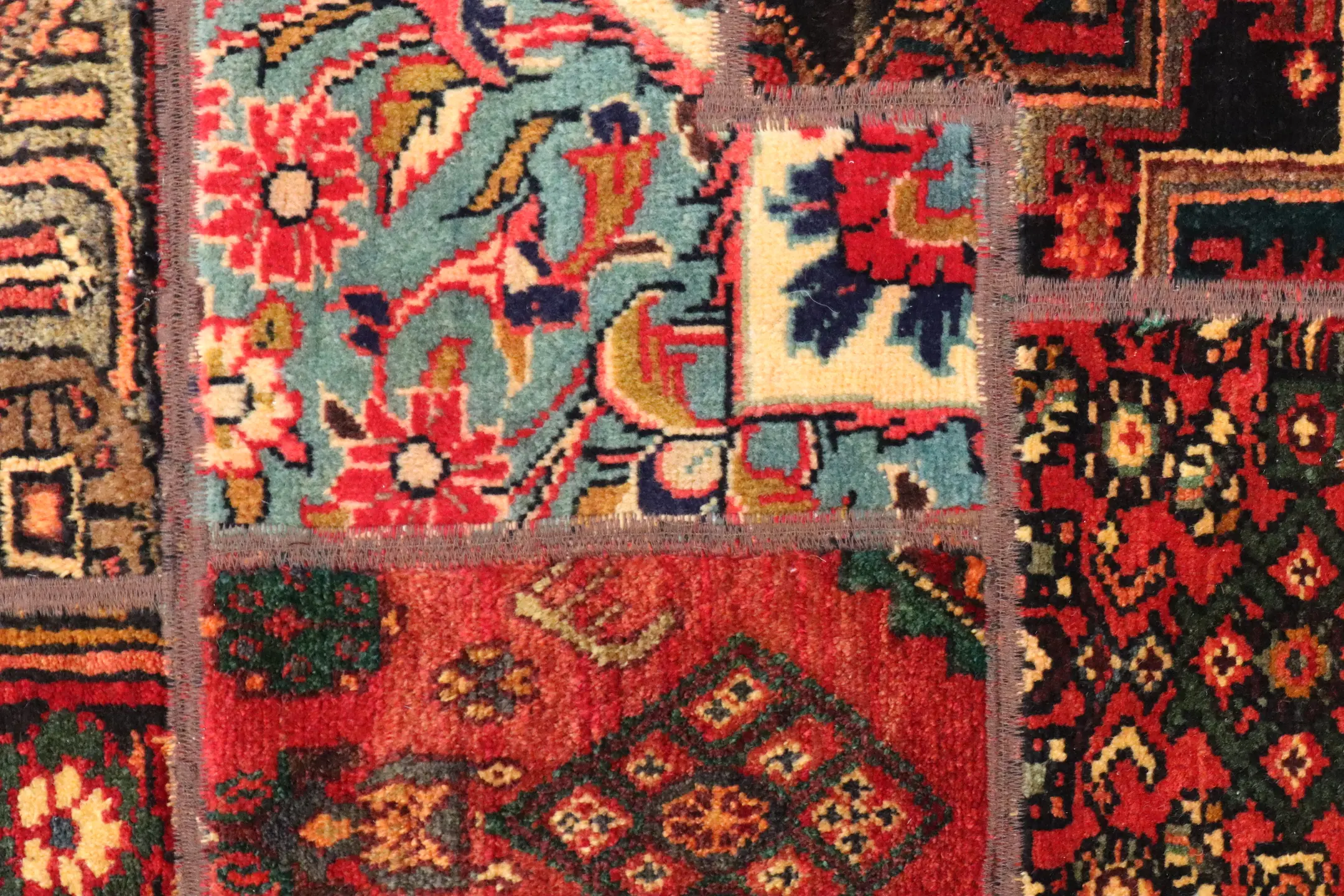 Persian Patchwork Rug PER092PAT 212x199
