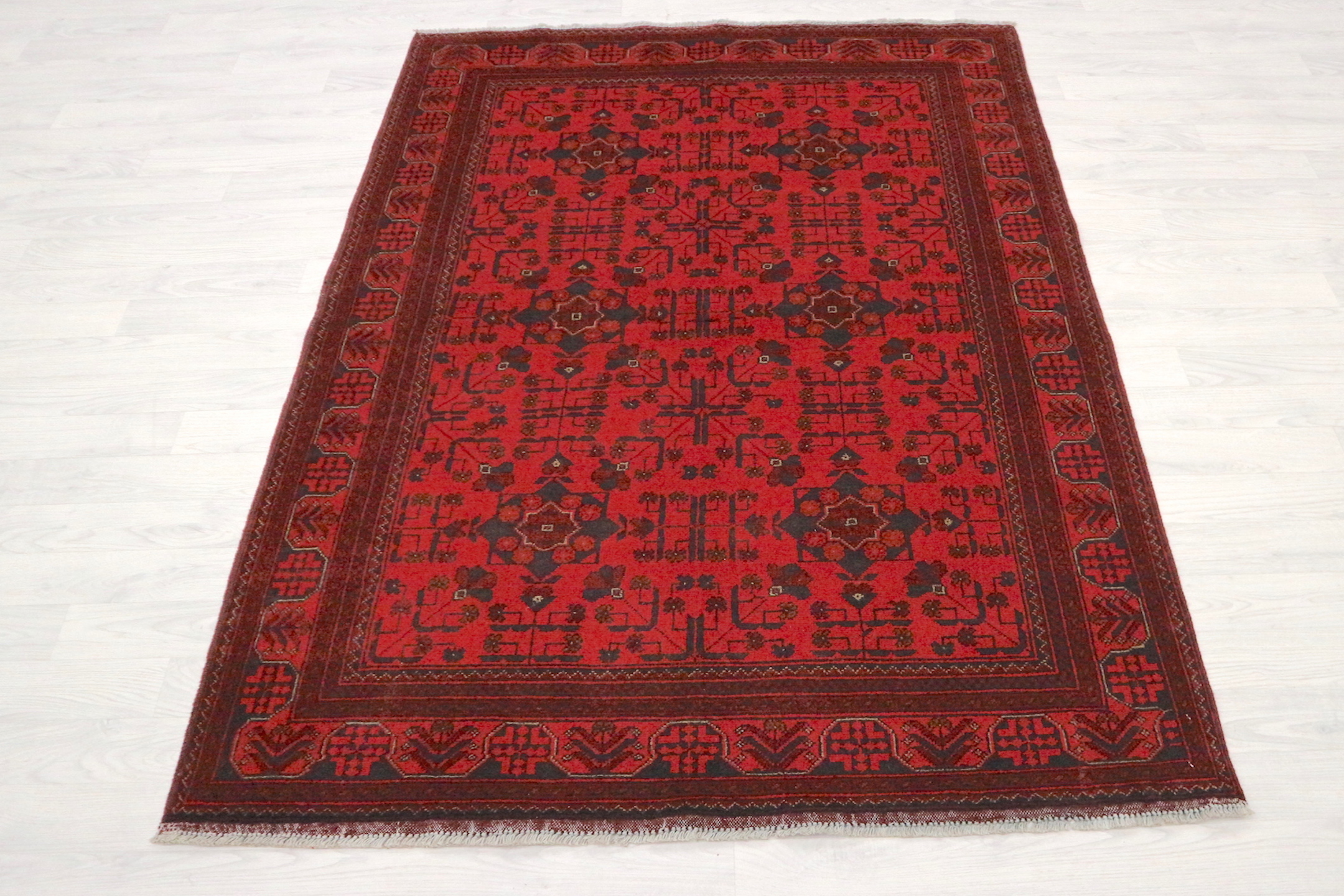 Fine Afghan Kundoz Rug AKU018000 200x127