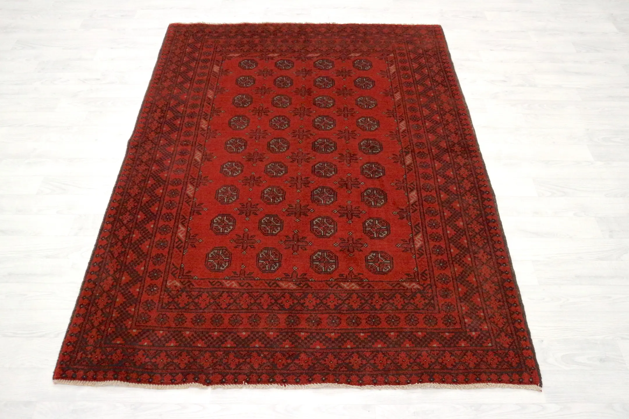 Afghan Red Rug ARE019000 195x148