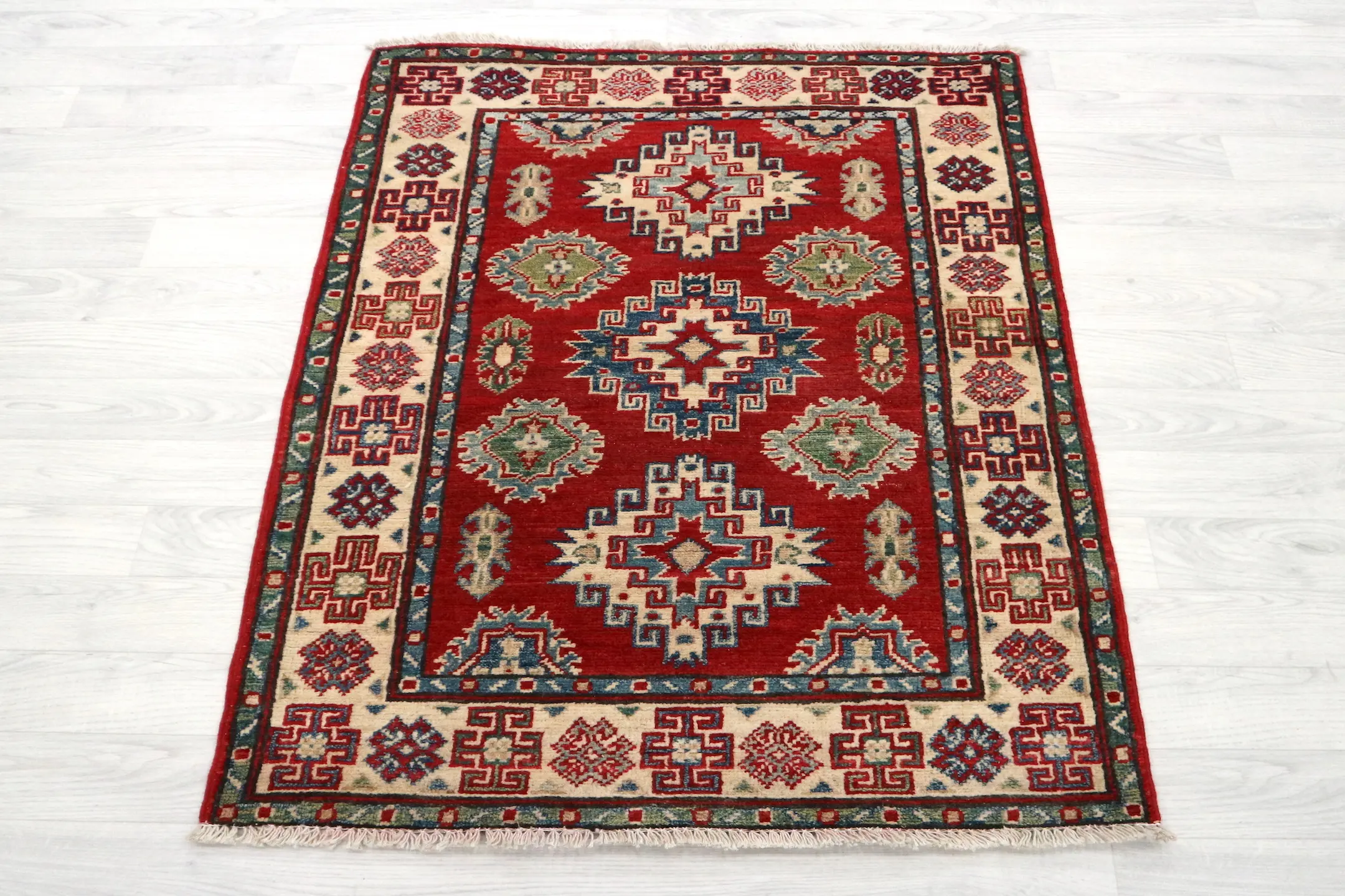 Afghan Kaynak Rug AKA010CHE 127x83