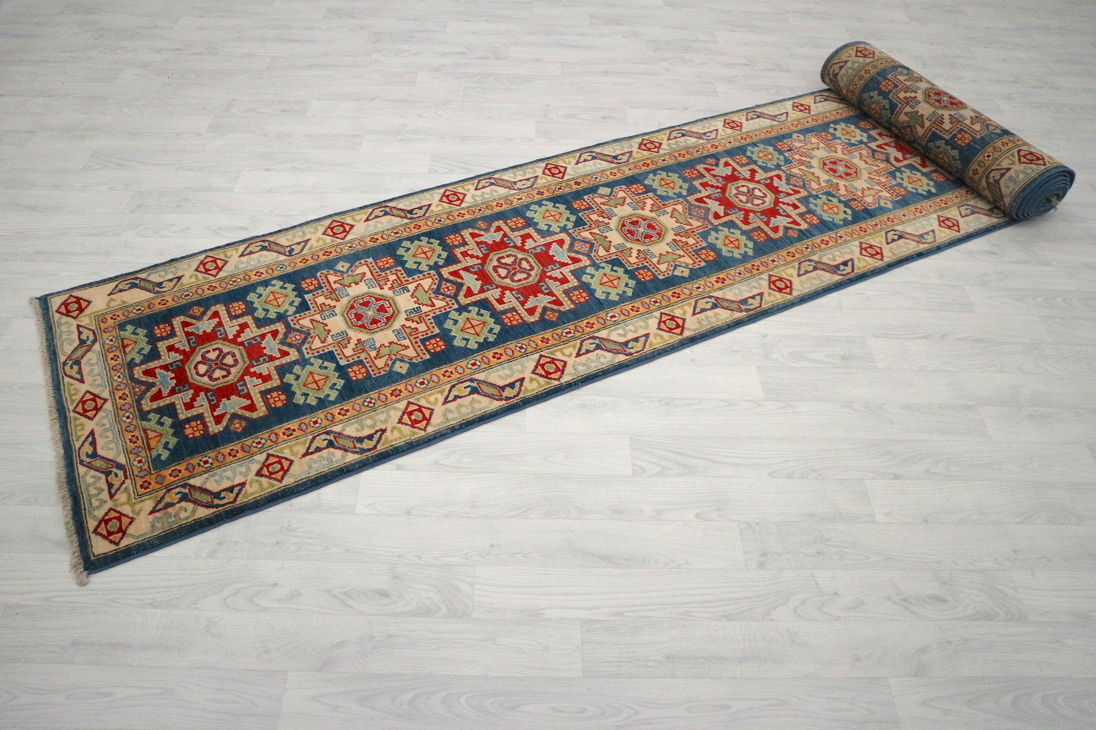 Afghan Kaynak Rug AKA052CHE 580x80