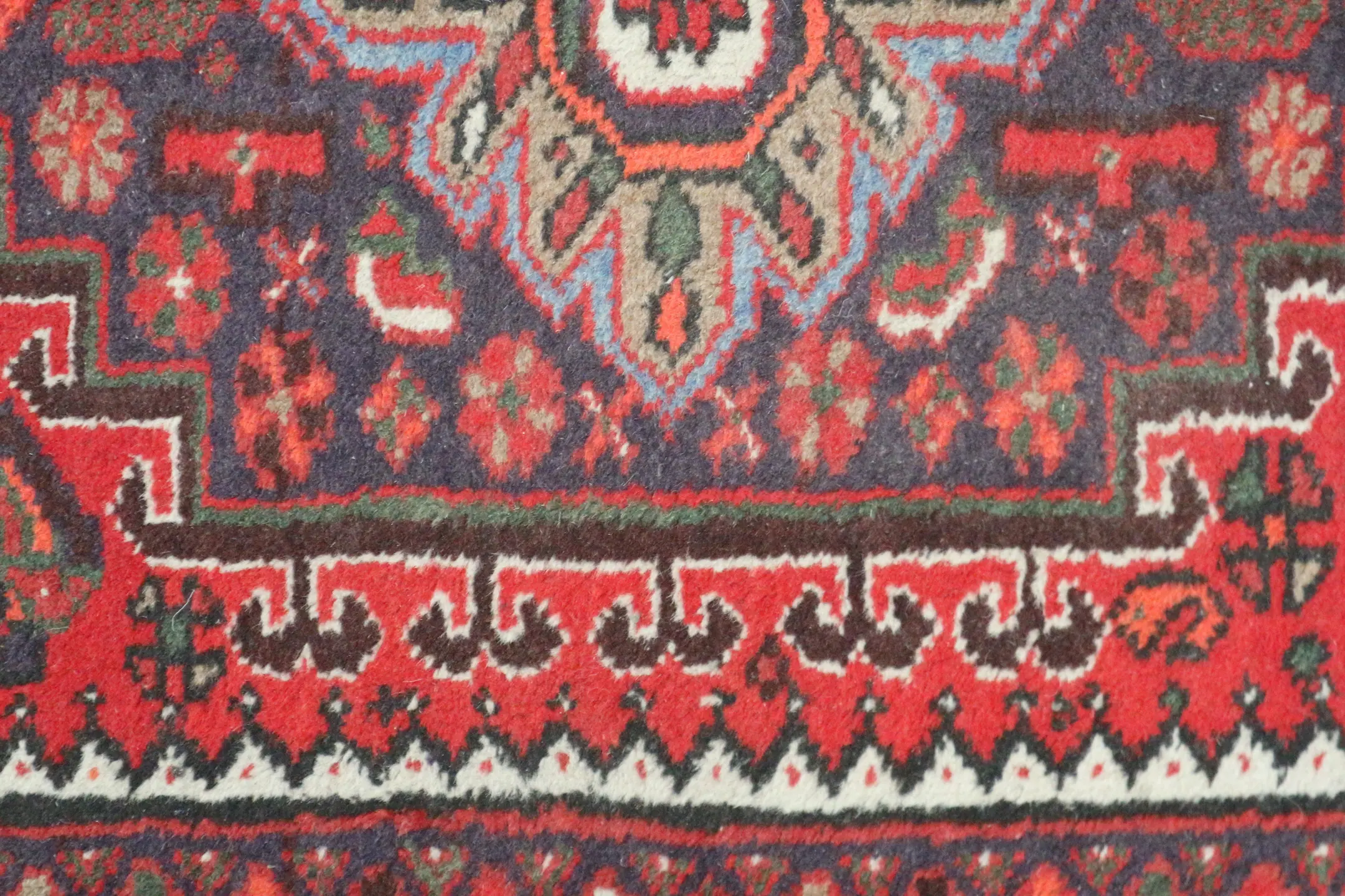 Persian Hamadan rug HAM017052 196x102