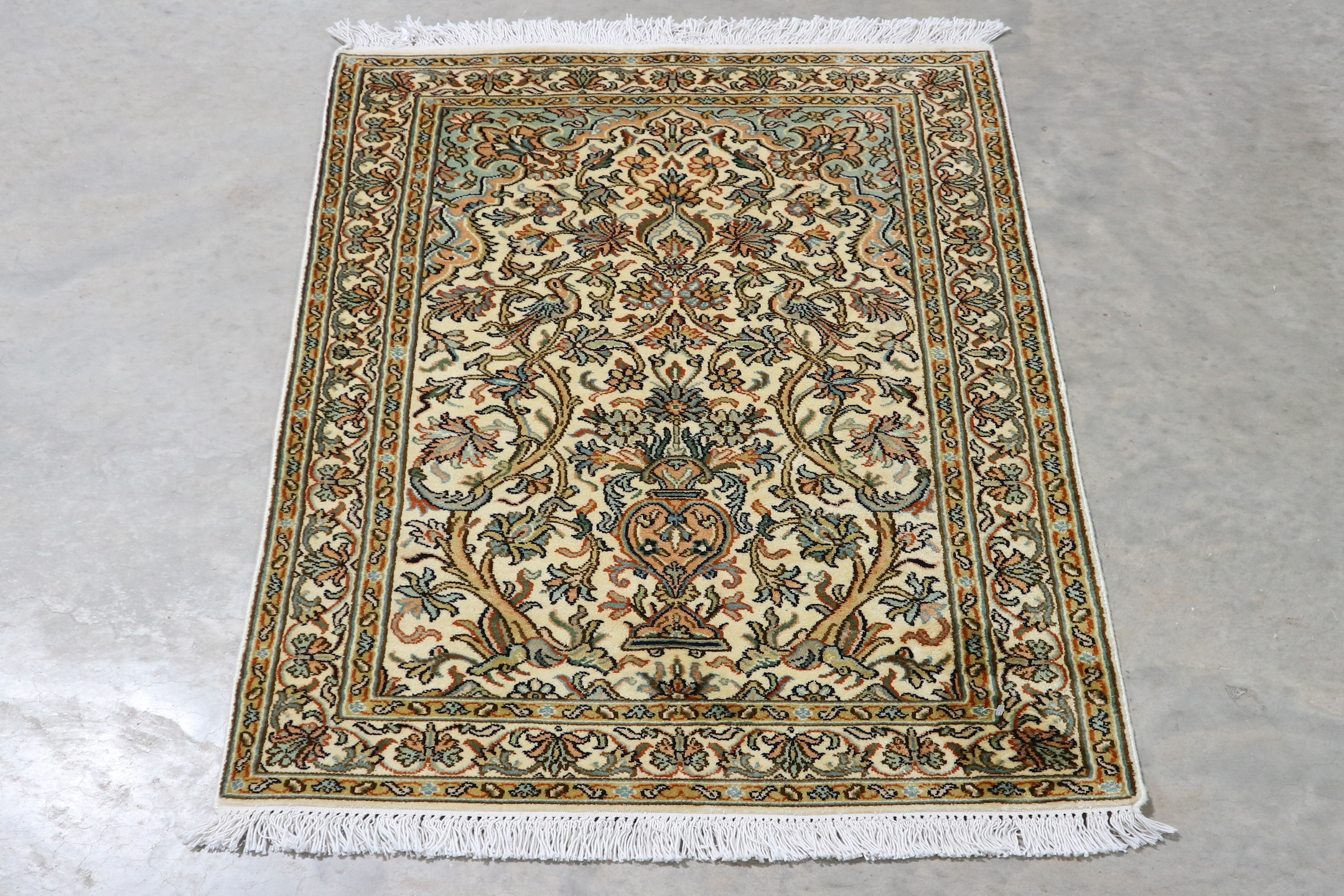 Kashmir Silk Rug KSK006075 100x62