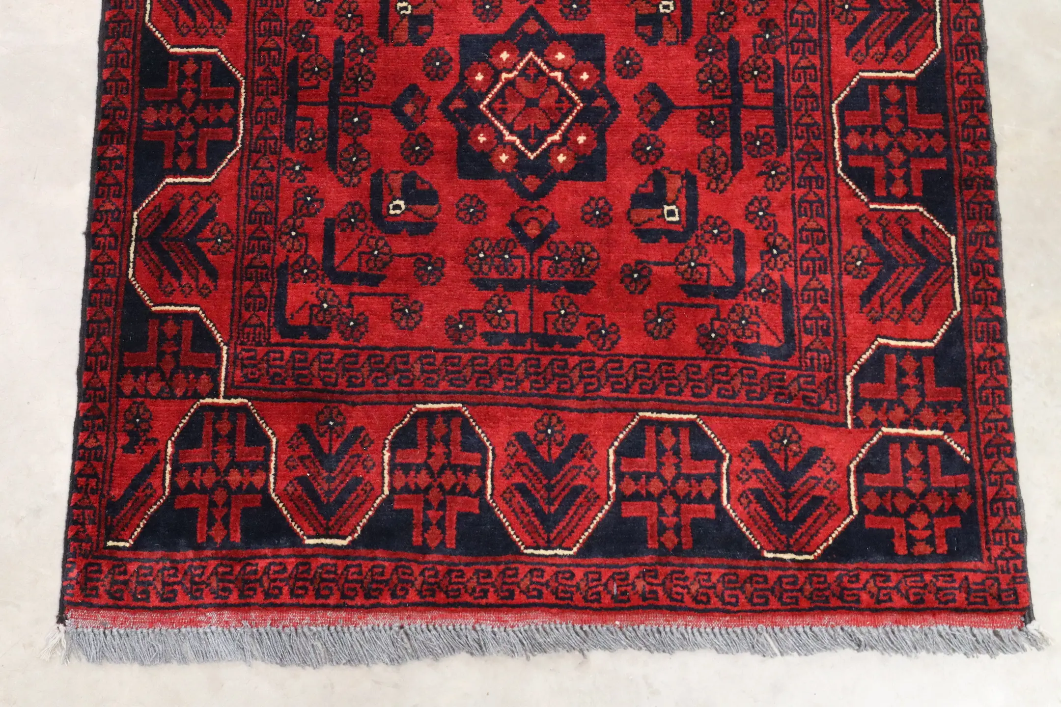 Afghan Kundoz Rug AKU056000 7.84 x .82