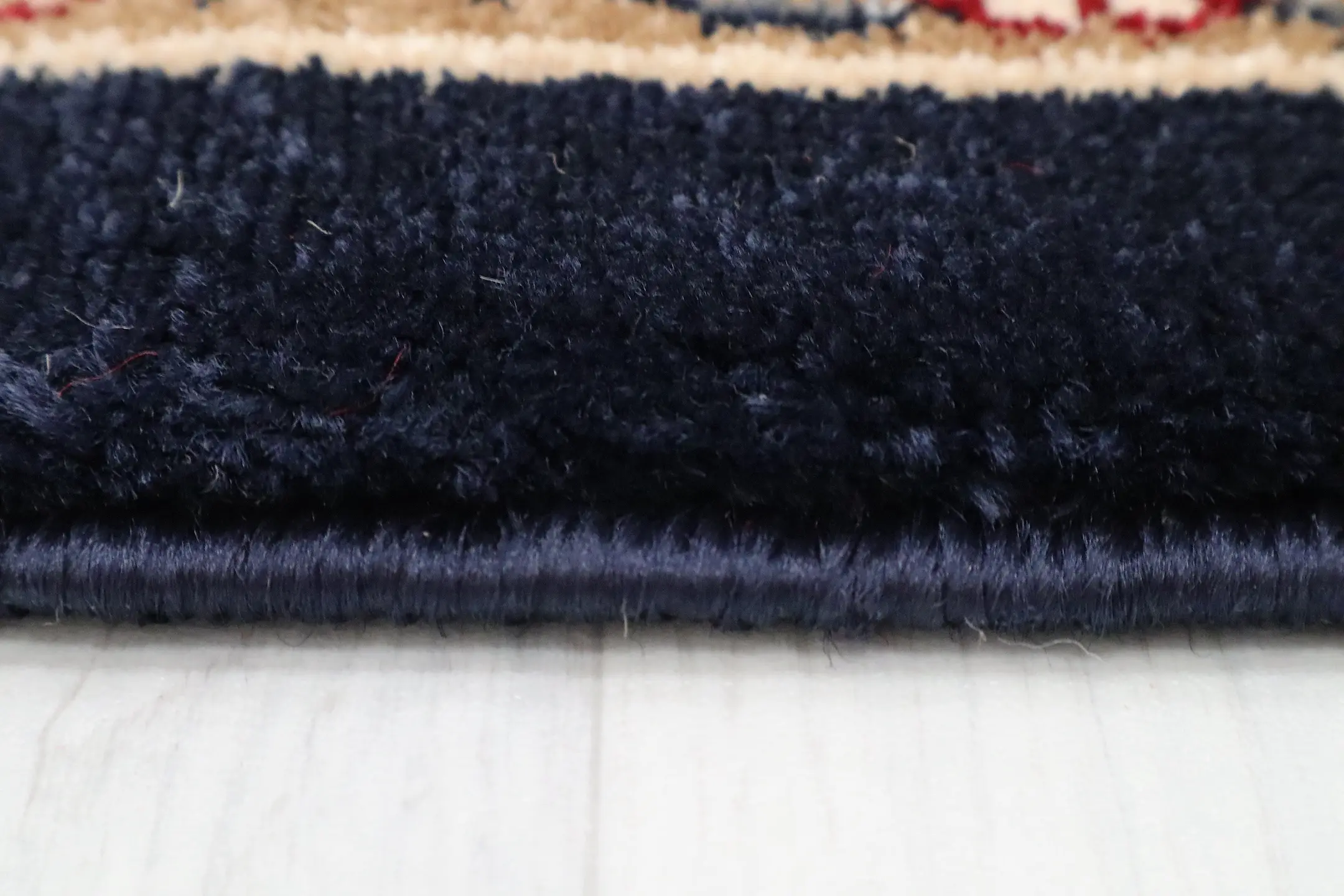 Kirman Machine Woven Rug - Blue - ZKI002