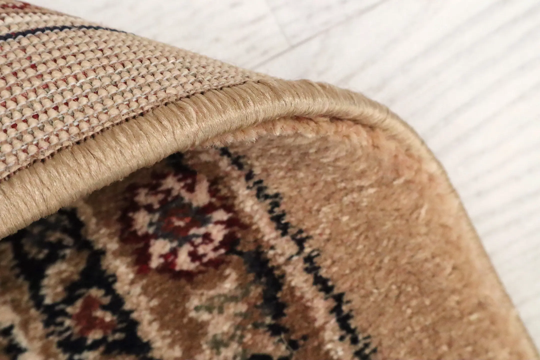 Kirman Machine Woven Rug - Cream - ZKI003