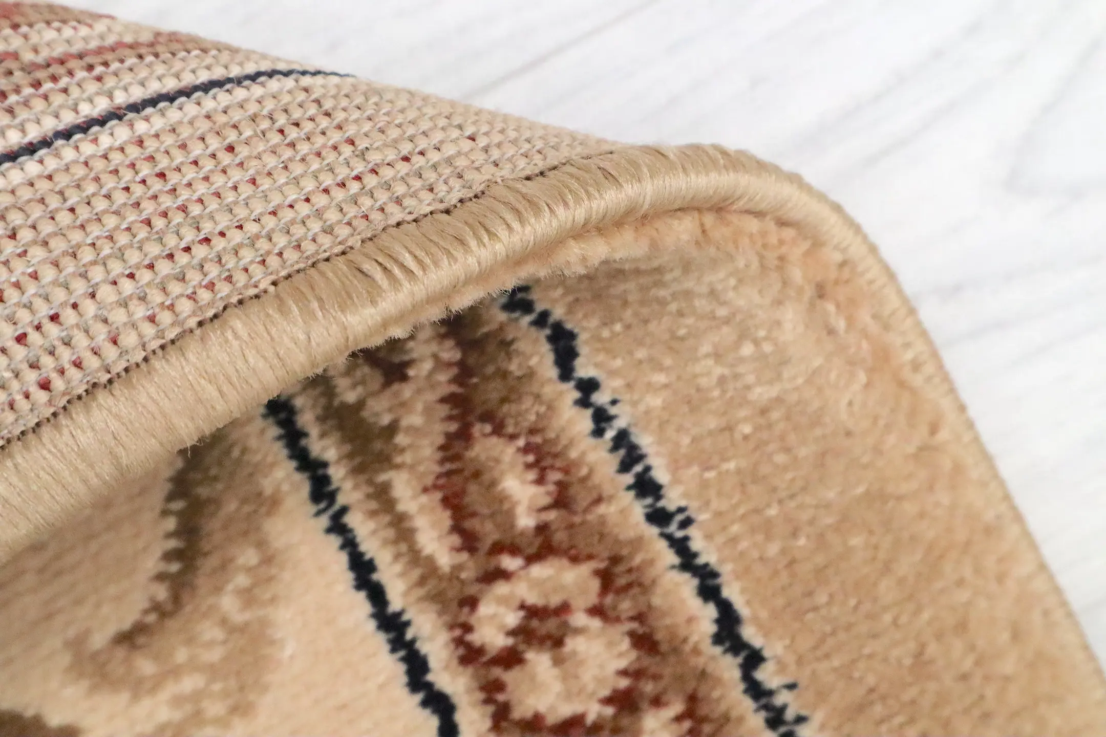Kirman Machine Woven Rug - Cream - ZKI004