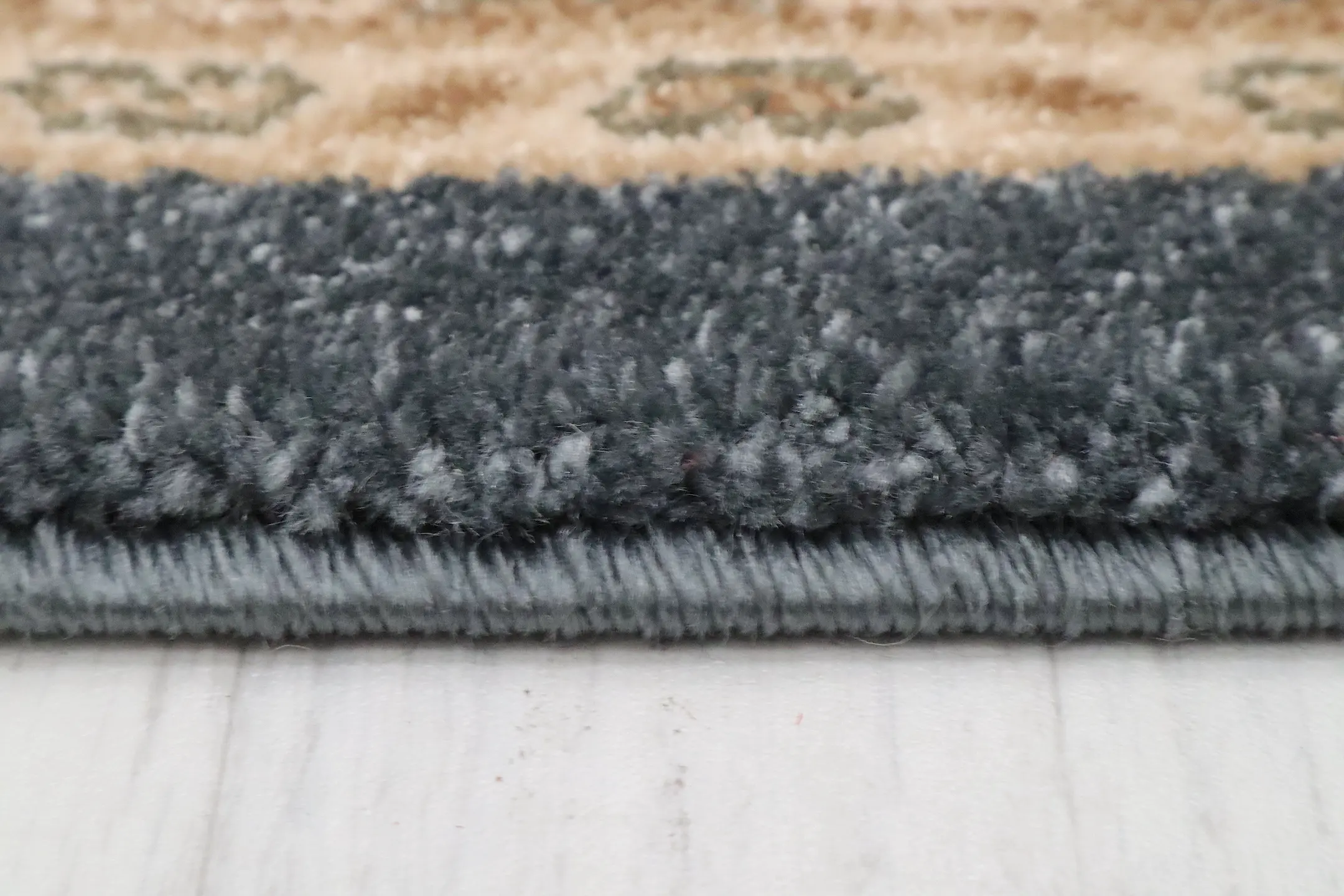 Kirman Machine Woven Rug - Blue - ZKI008