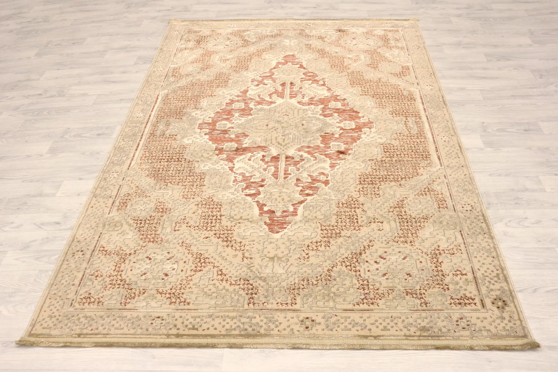 Vintage Design Rug - Multicoloured - Machine Woven ZCA017