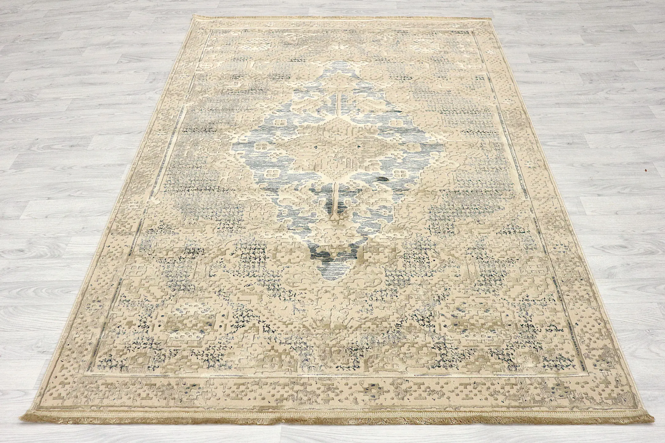 Vintage Design Rug - Multicoloured - Machine Woven ZCA018