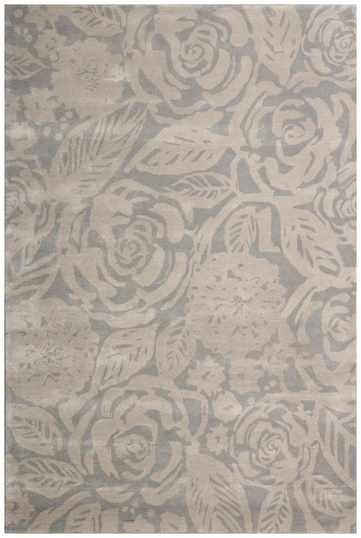 Ella Claire Indian Rug - Grey and Grullo - ECAC03