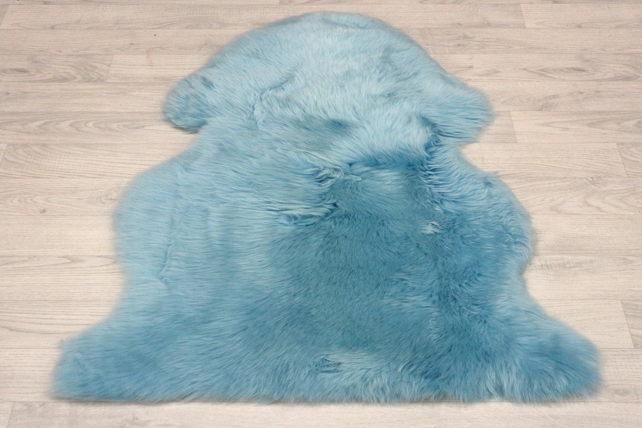 Natural Premium Sheepskin JSK - Sky Blue - 100% British Wool