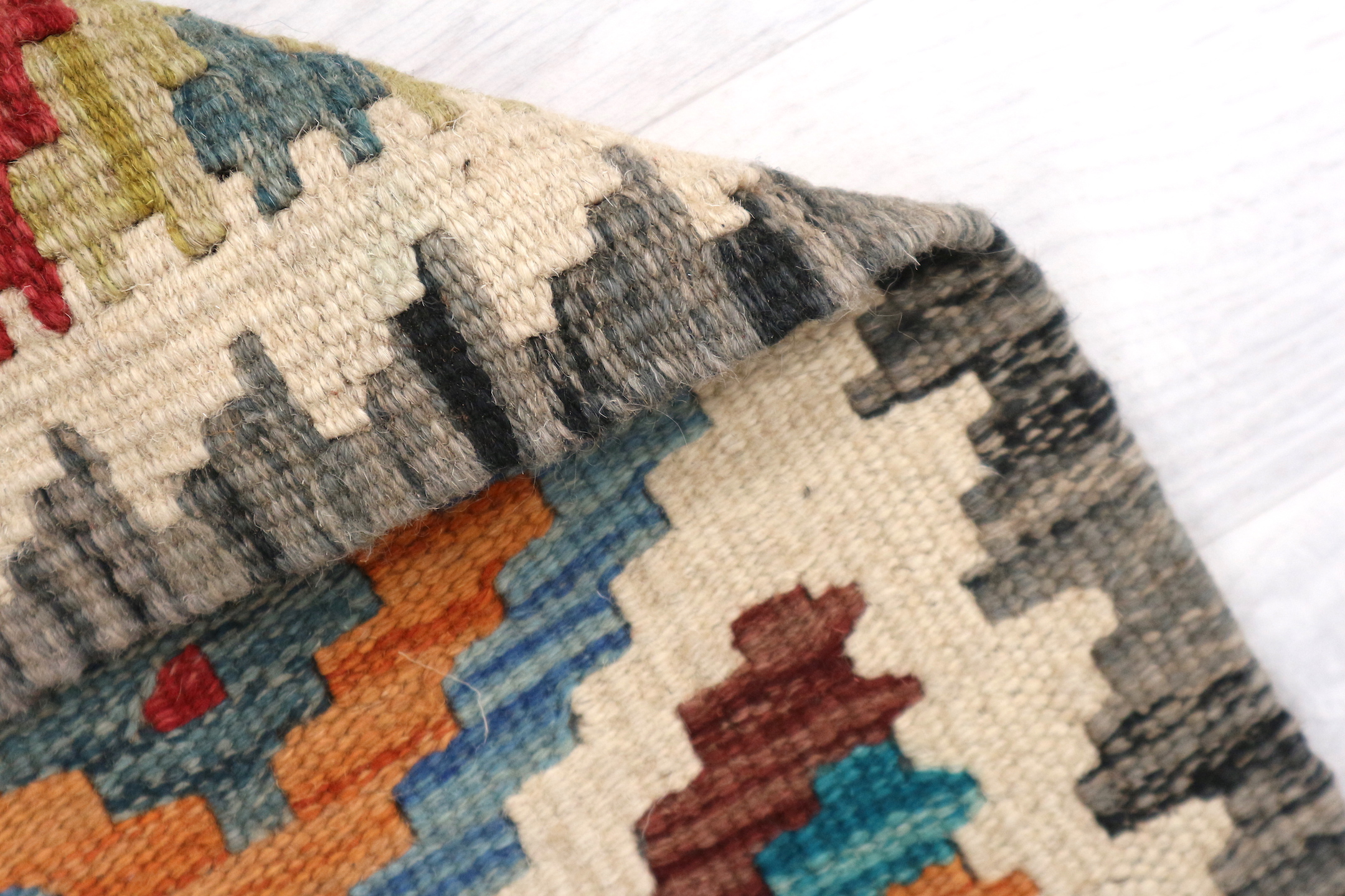 Afghan Veg Dyed Kelim AVK041000 151 x 51