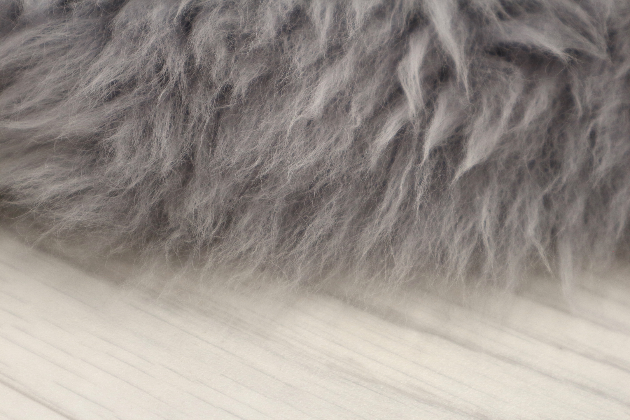 Natural Premium Sheepskin JSK - Silver - 100% British Wool