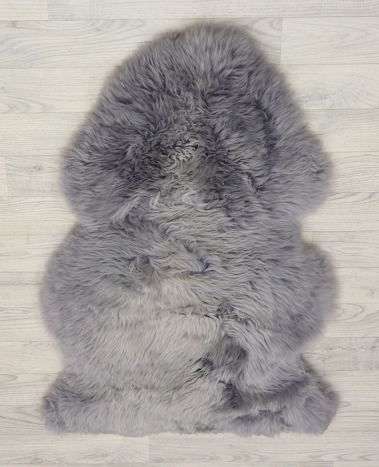 Natural Premium Sheepskin JSK - Silver - 100% British Wool