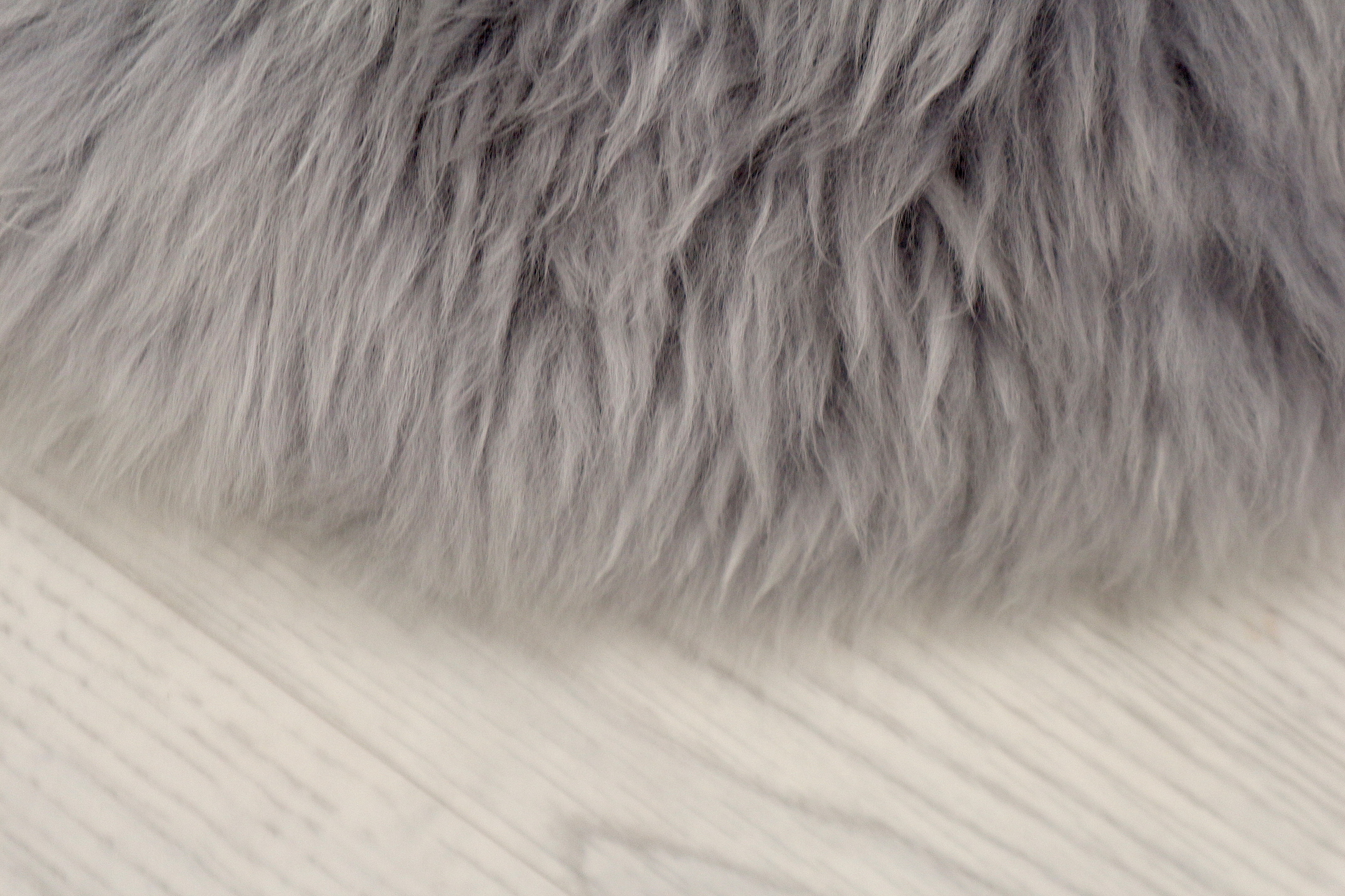 Natural Premium Sheepskin JSK - Silver - 100% British Wool