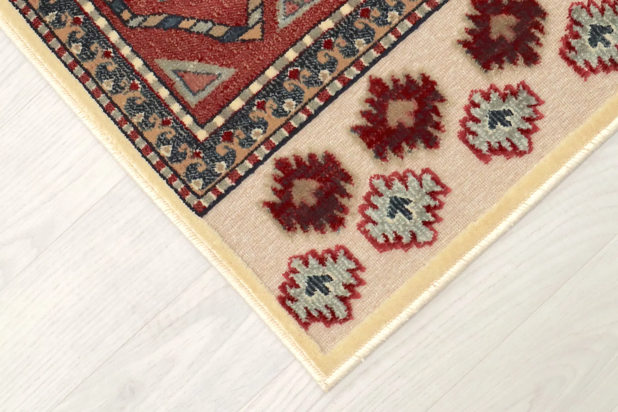 Vintage Design Rug - Multicoloured - Machine Woven ZCA016