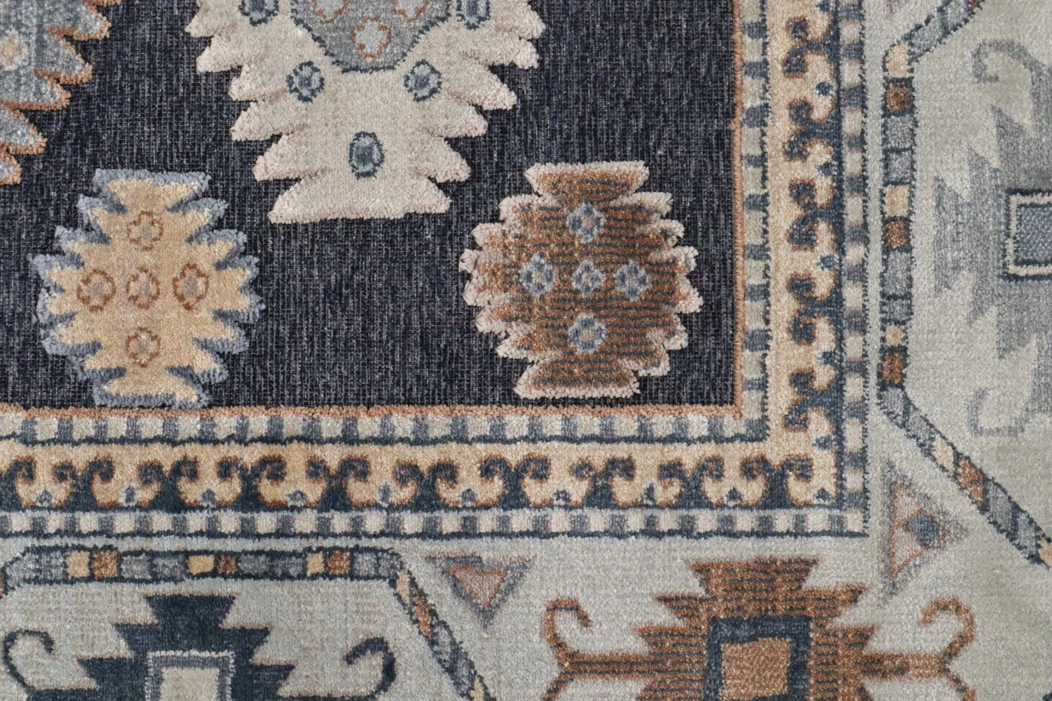 Vintage Design Rug - Multicoloured - Machine Woven ZCA015
