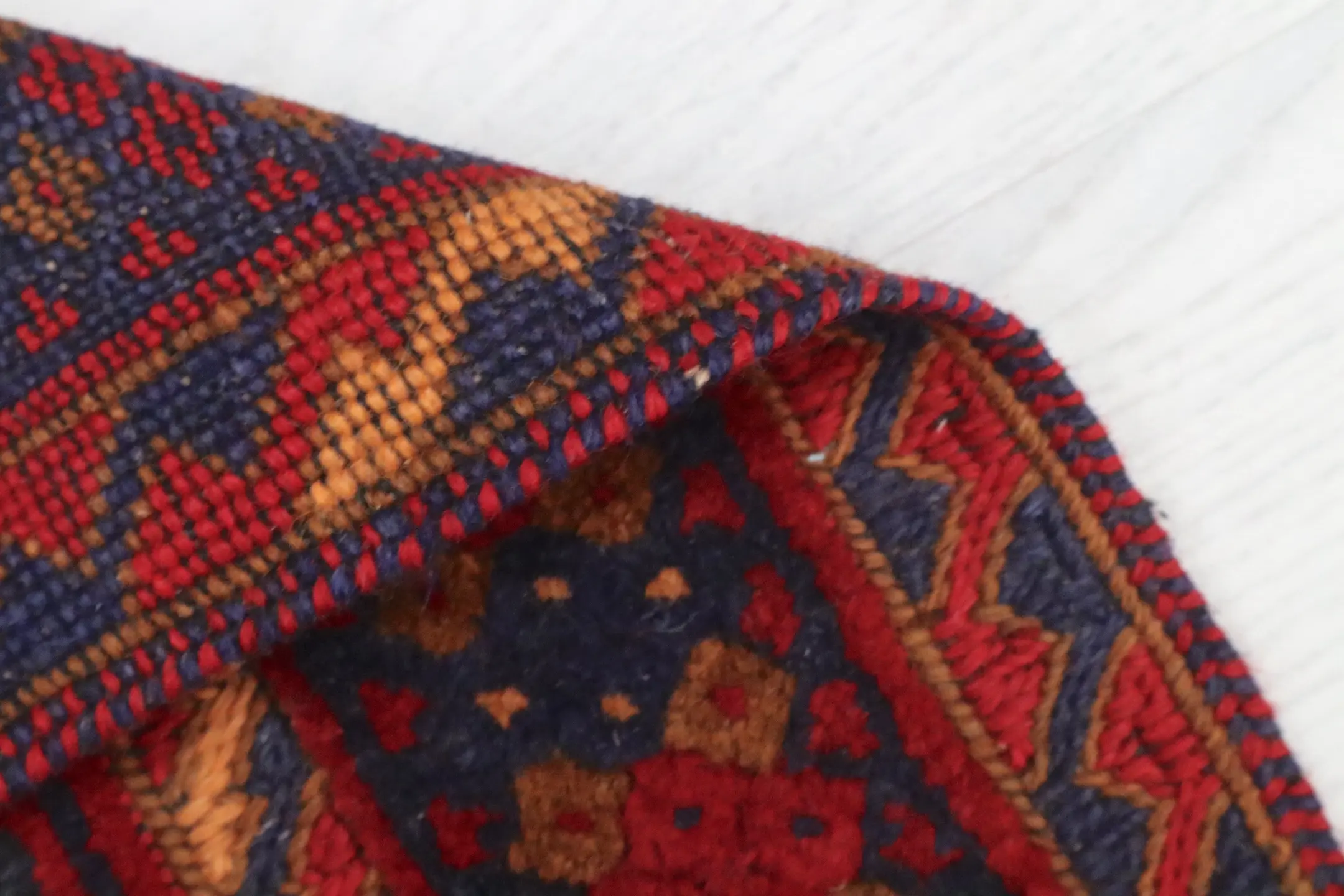 Fine Afghan Mushwani AMU019FIN 205 X 155