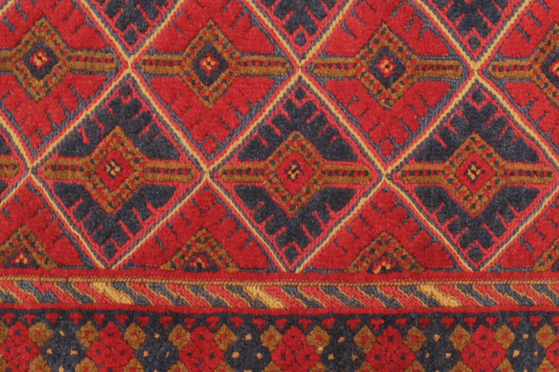 Fine Afghan Mushwani AMU019FIN 205 X 155