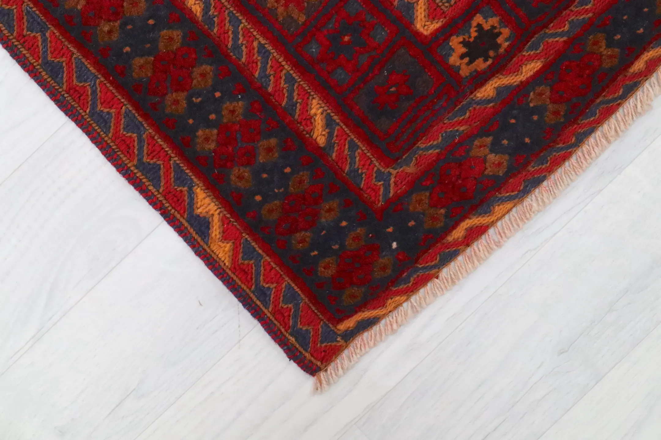Fine Afghan Mushwani AMU019FIN 205 X 155
