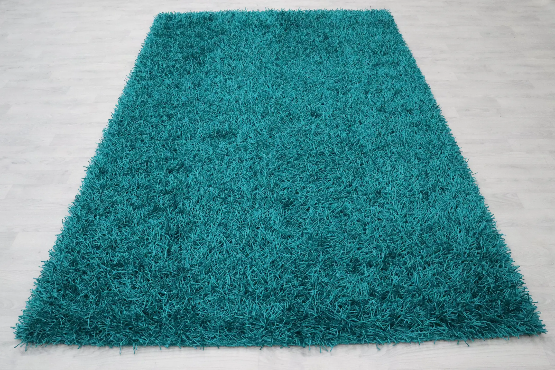 Shaggy Mix Petrol Blue Ilp022035 274cm x 183cm