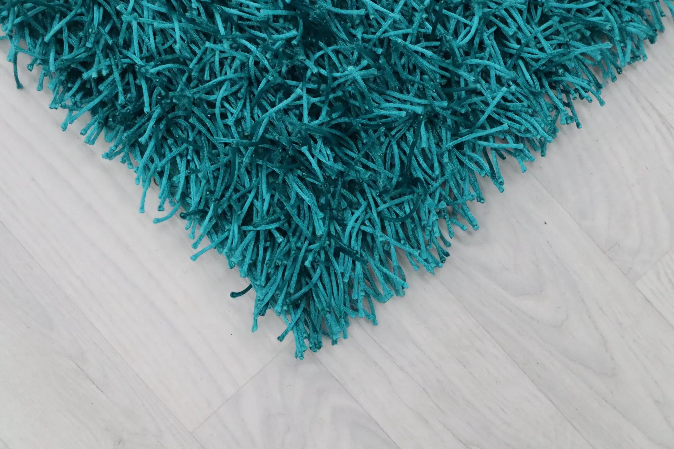 Shaggy Mix Petrol Blue Ilp022035 274cm x 183cm