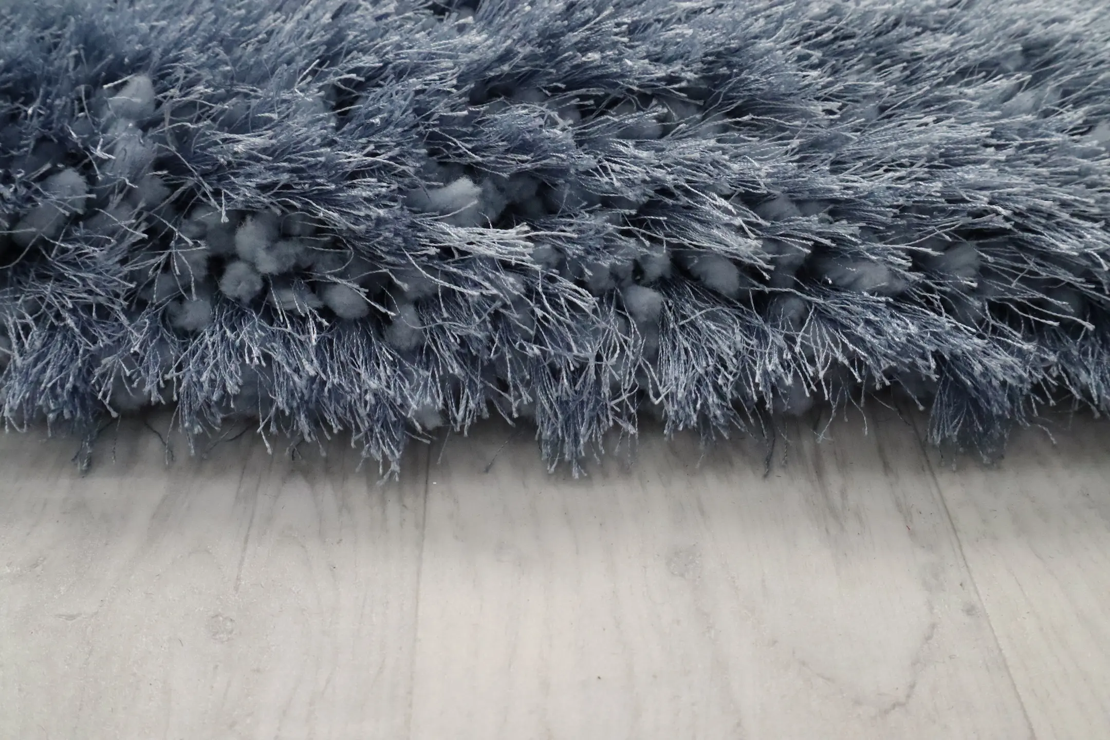 Polyester Shaggy Rug P.Blu D Cls027708 340cm x 240cm