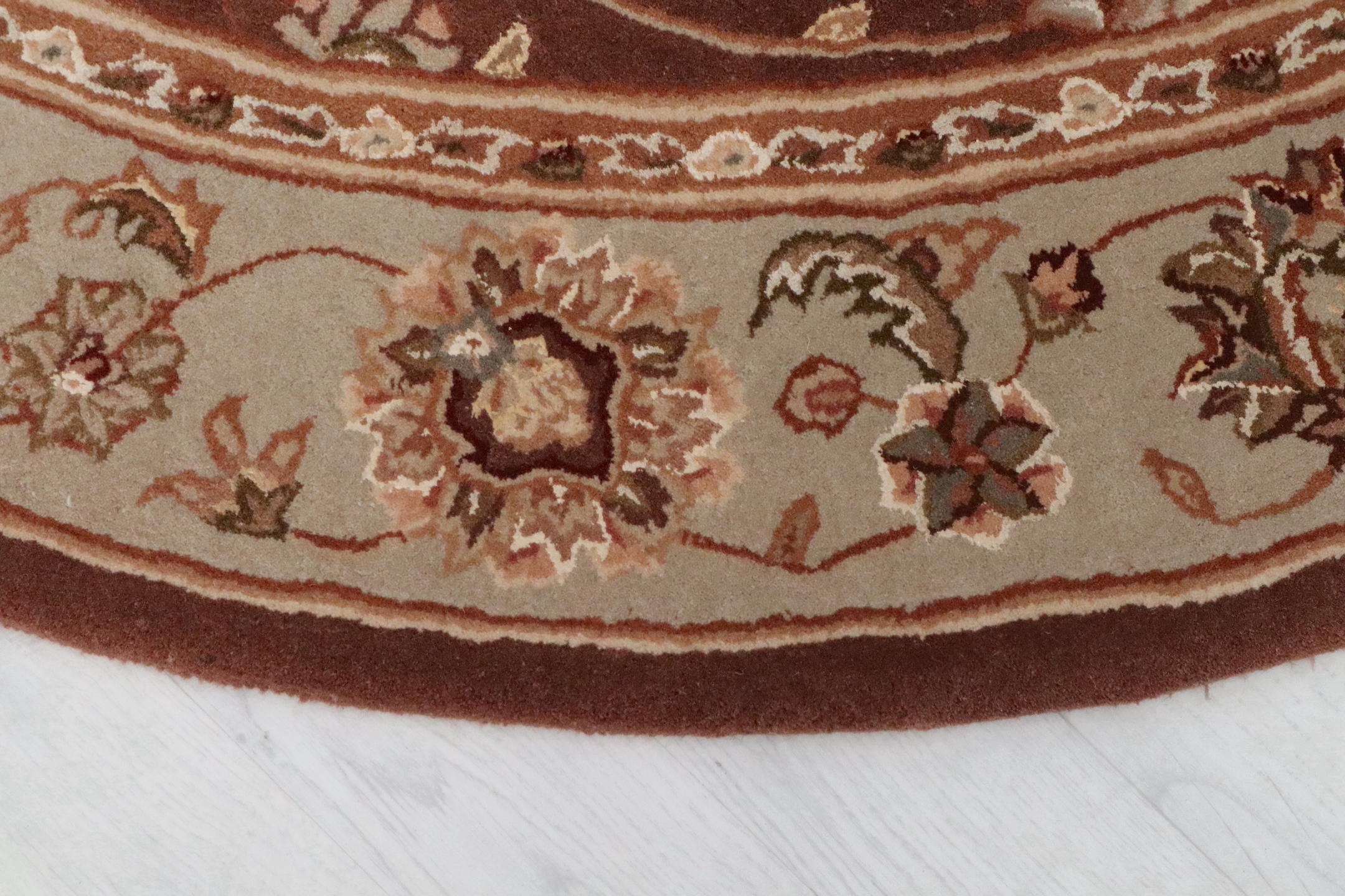 Royal Yelmi Rug Brown/Grn Cws072377 152cm x 152cm