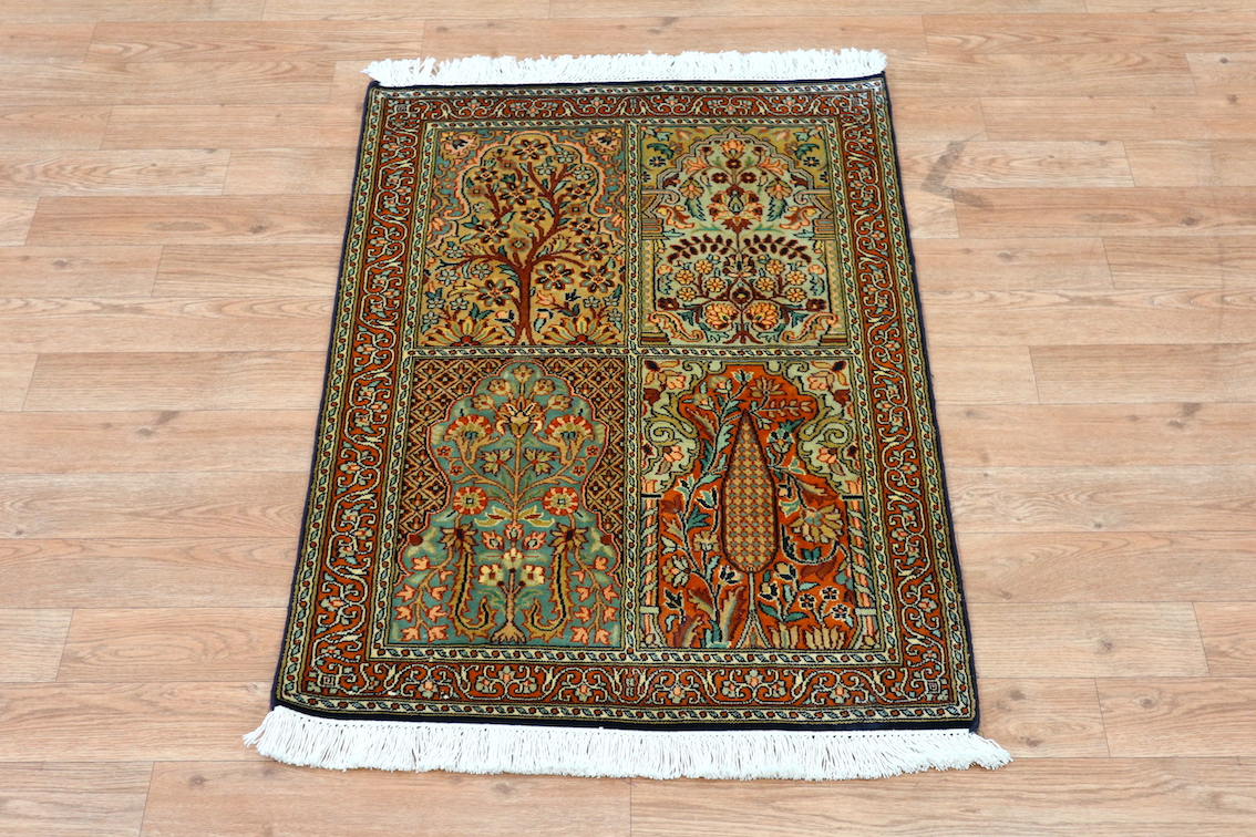 Kashmir Silk Rug KSK006034 92 X 60