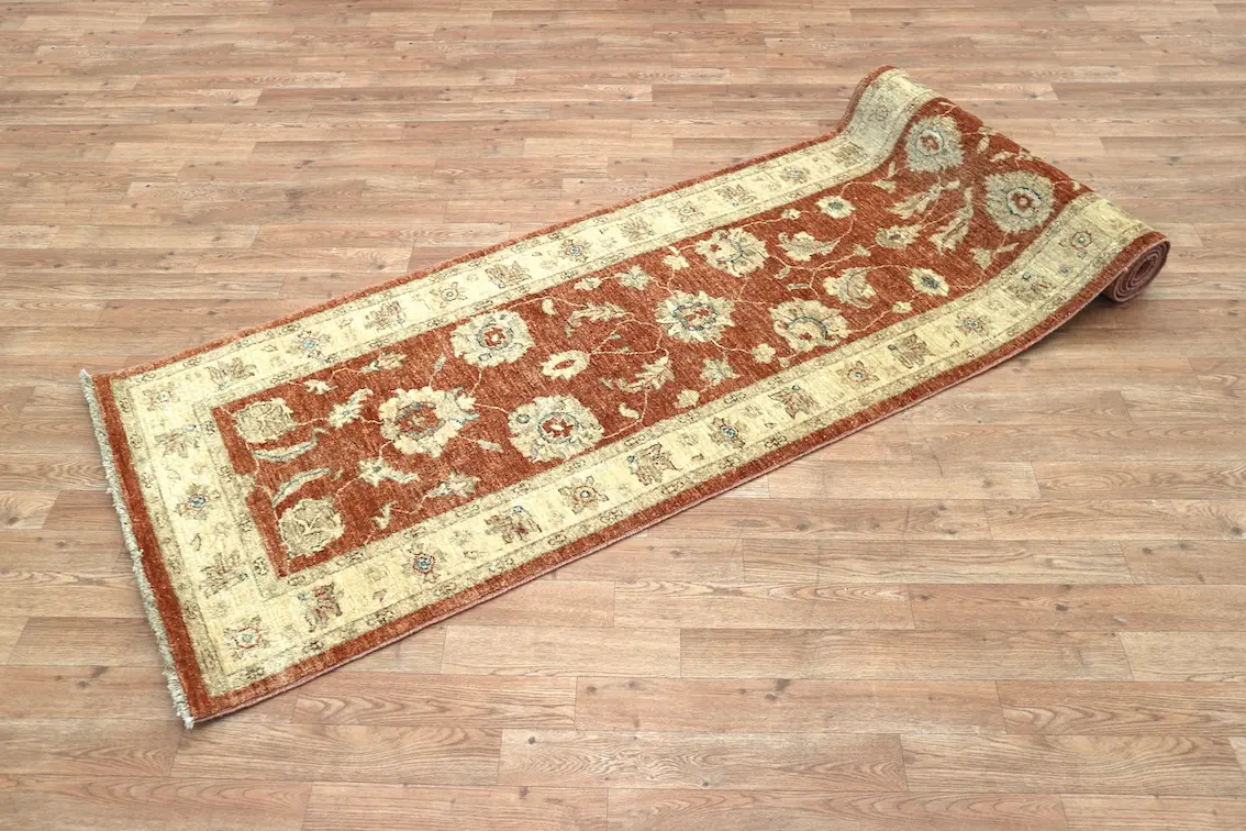 Afghan Veg Dyed Rug AVE048074 359 X 79