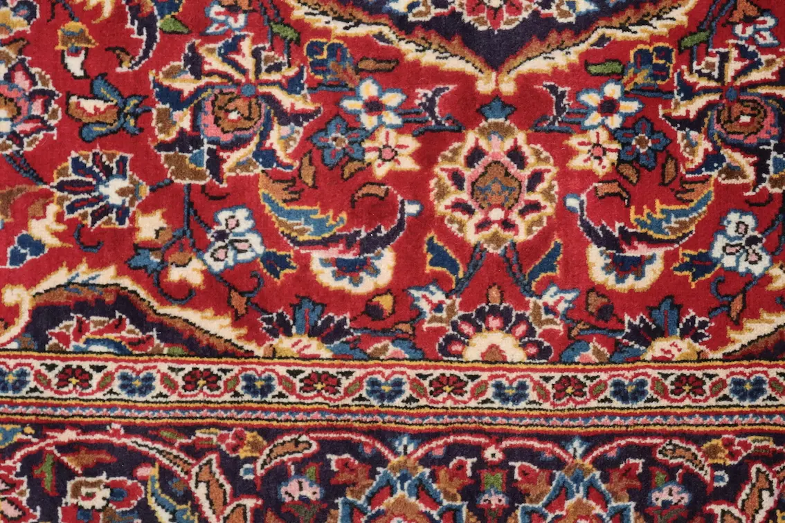 Persian Keshan Rug KES019052 219 X 135