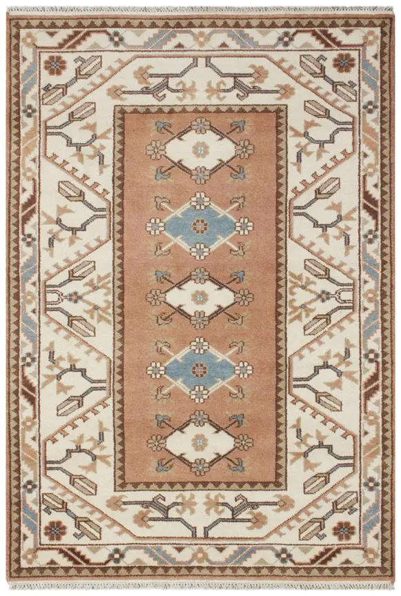 Indo Milas Rug - Multicoloured - Vibrant, Turkish inspired design Indian rug