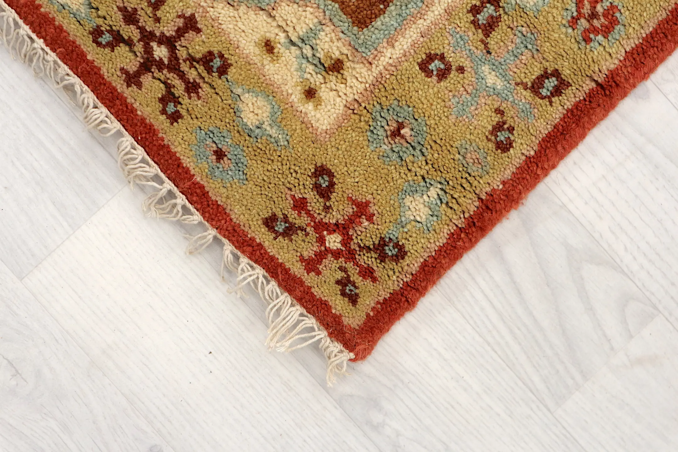 Indo Milas Rug - Multicoloured - Vibrant, Turkish inspired design Indian rug FAU000100 Z