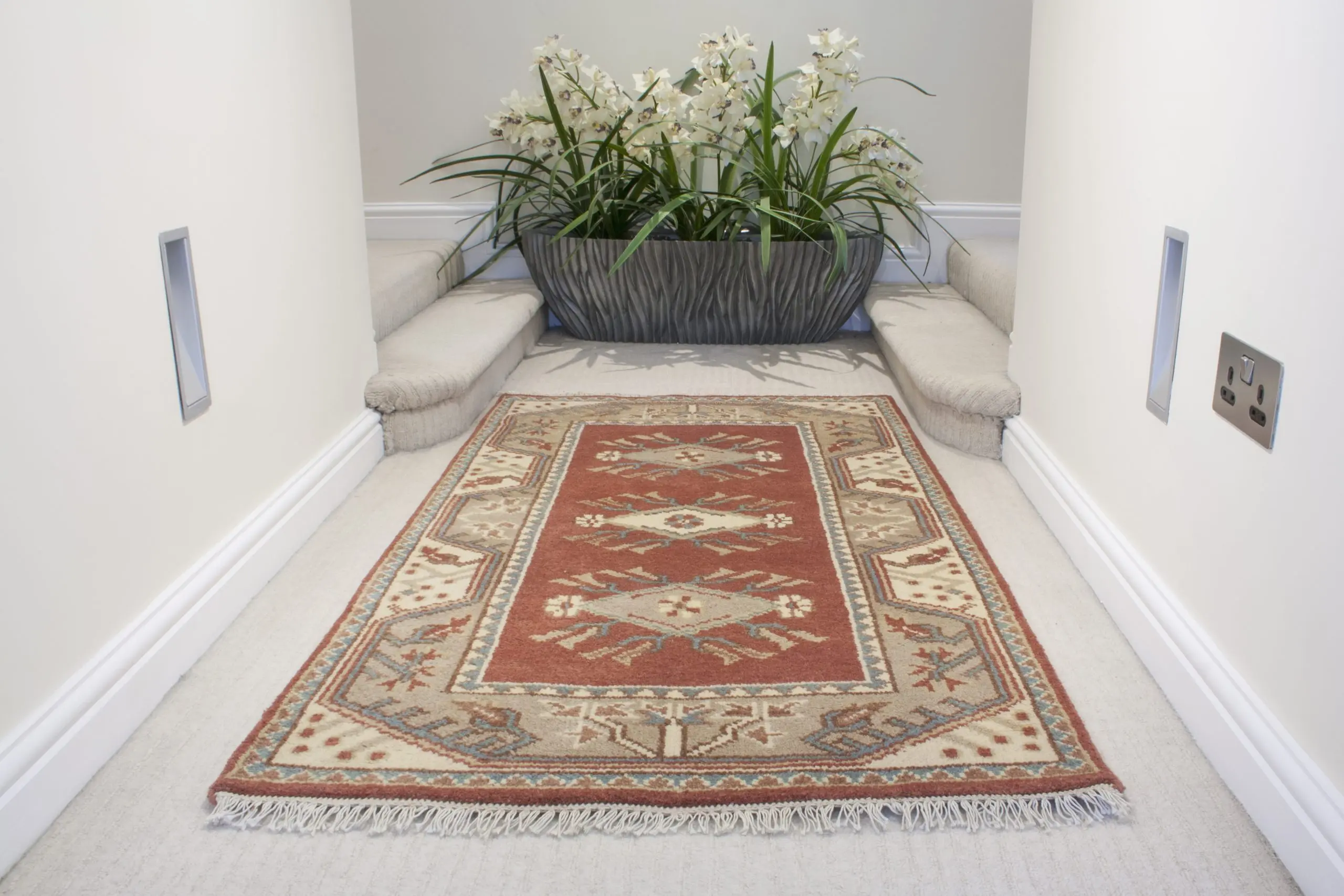 Indo Milas Rug - Multicoloured - Vibrant, Turkish inspired design Indian rug