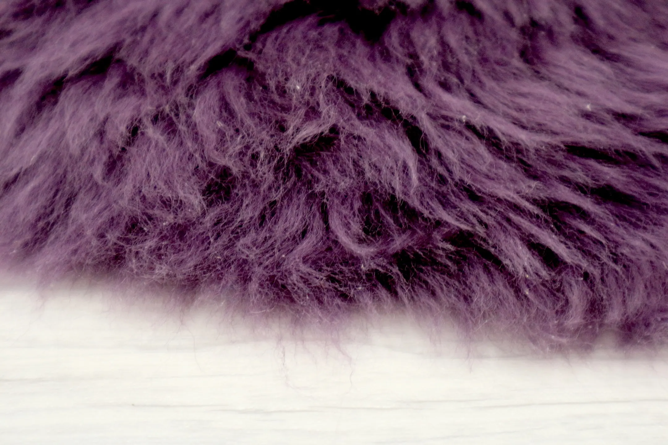 Natural Premium Sheepskin JSK - Aubergine - 100% British Wool
