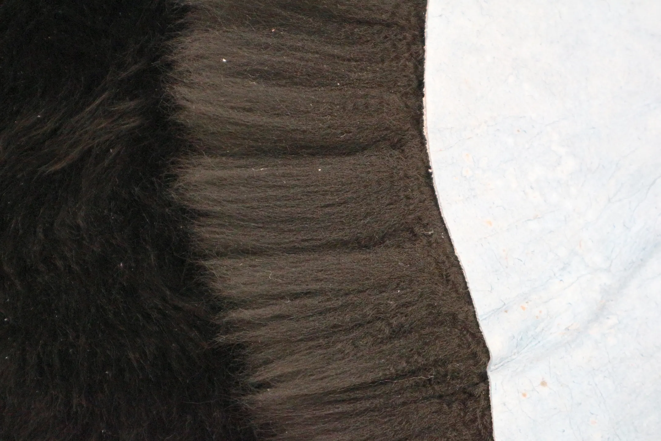 Natural Premium Sheepskin JSK - Black - 100% British Wool