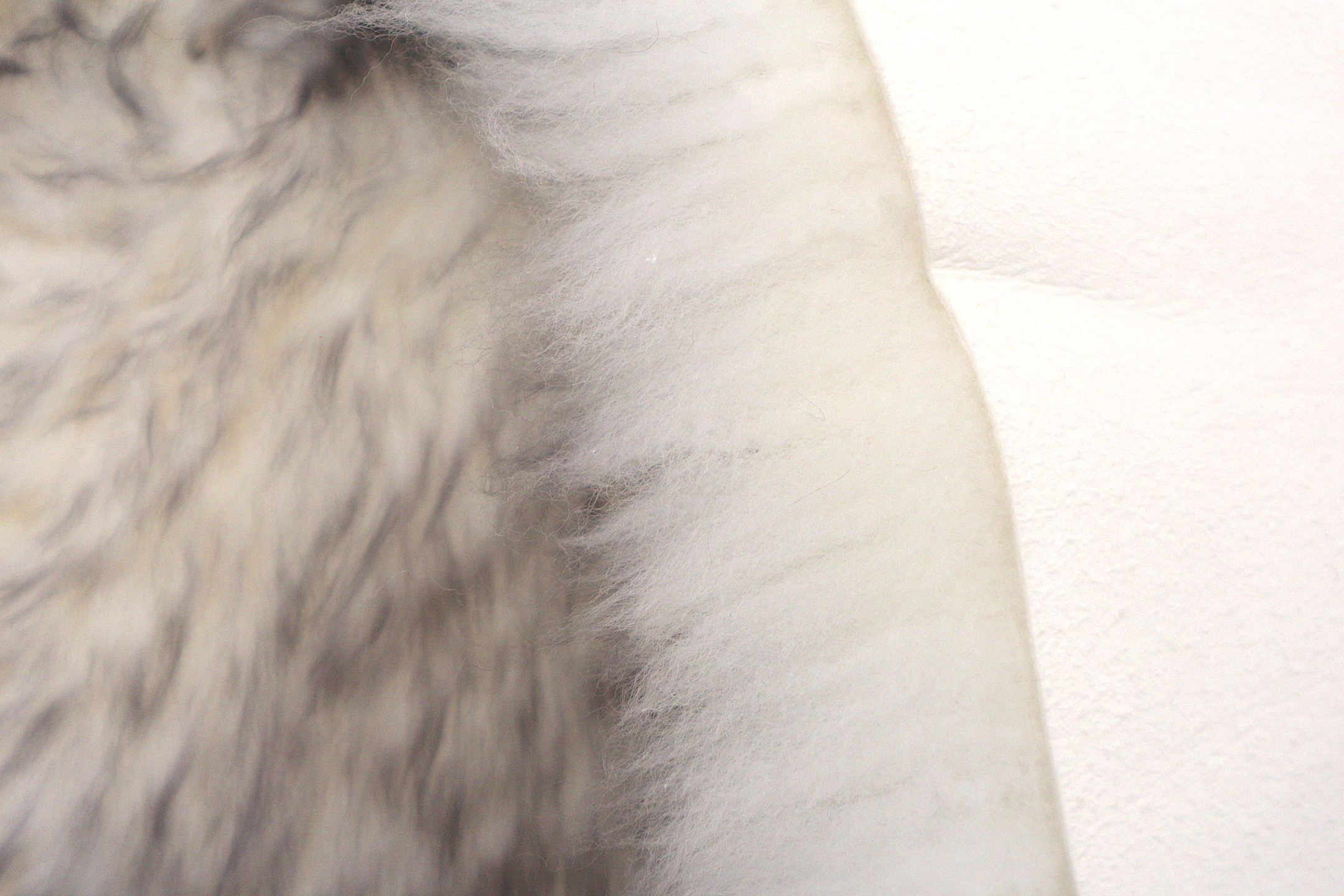Natural Premium Sheepskin JSK - Grey Tip - 100% British Wool