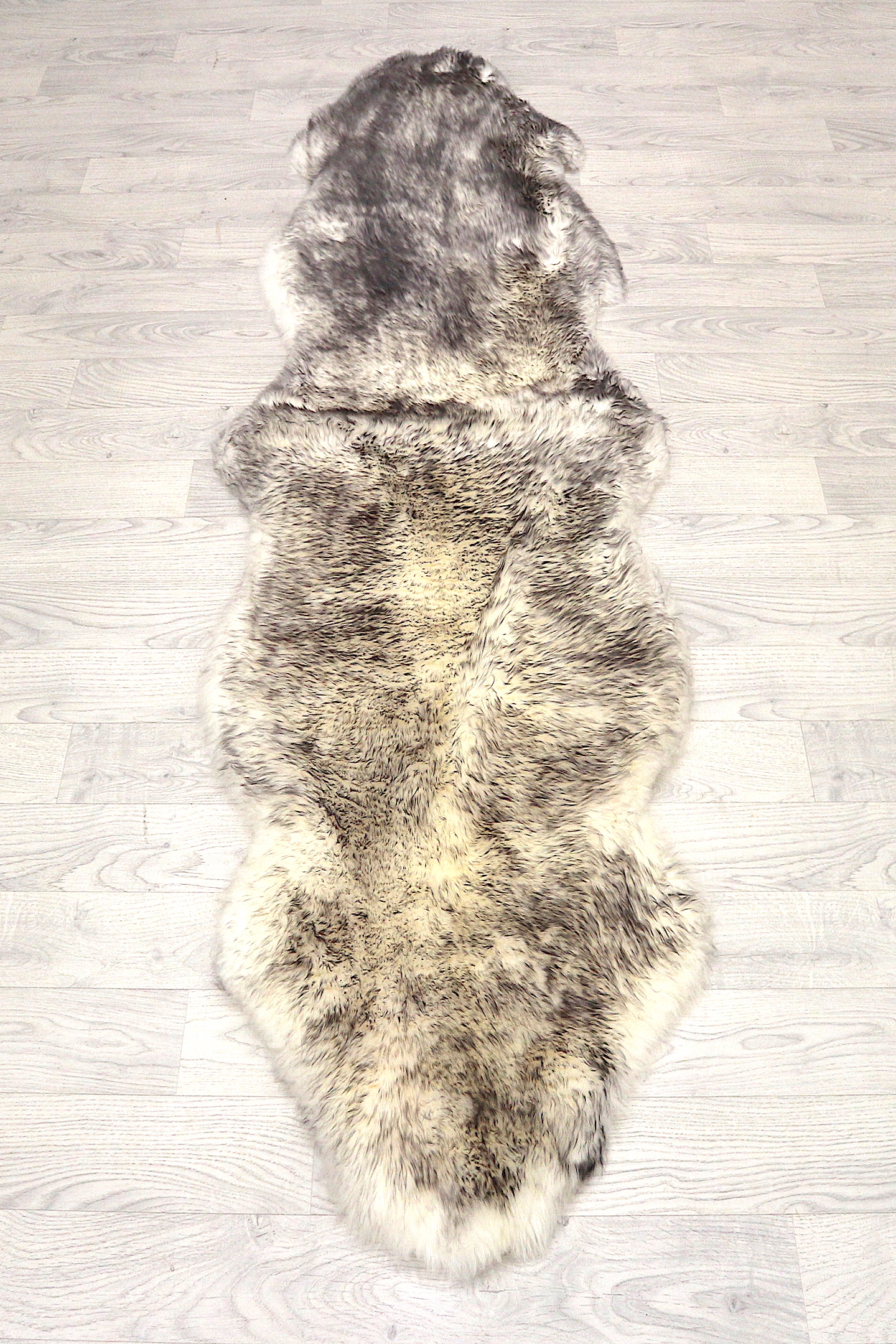 Natural Premium Sheepskin JSK - Grey Tip - 100% British Wool