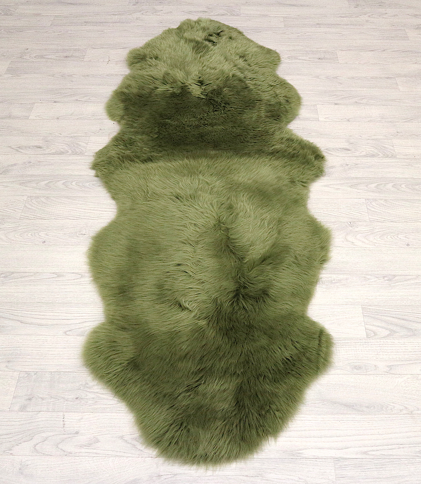Natural Premium Sheepskin JSK - Olive - 100% British Wool