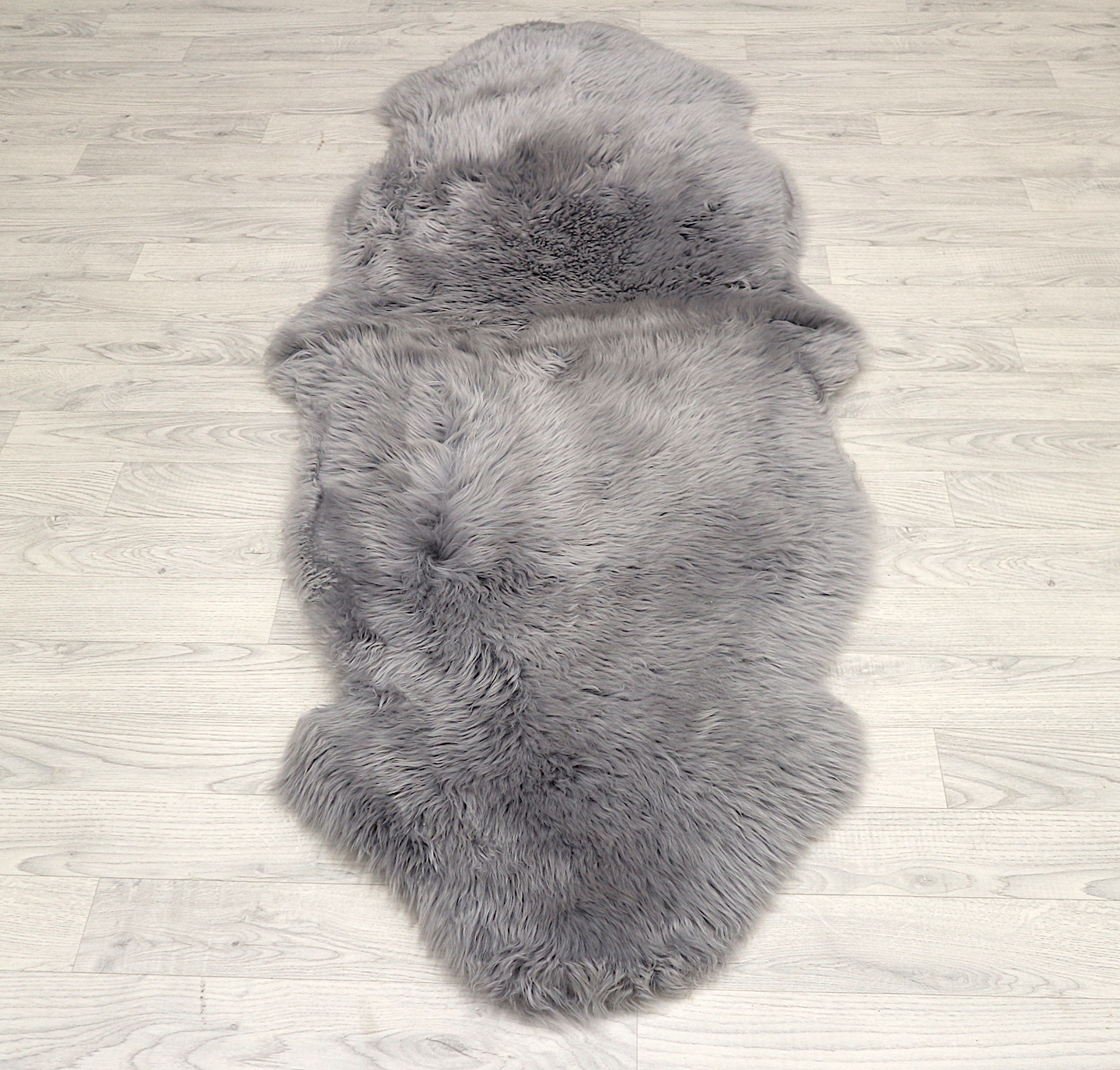 Natural Premium Sheepskin JSK - Silver - 100% British Wool